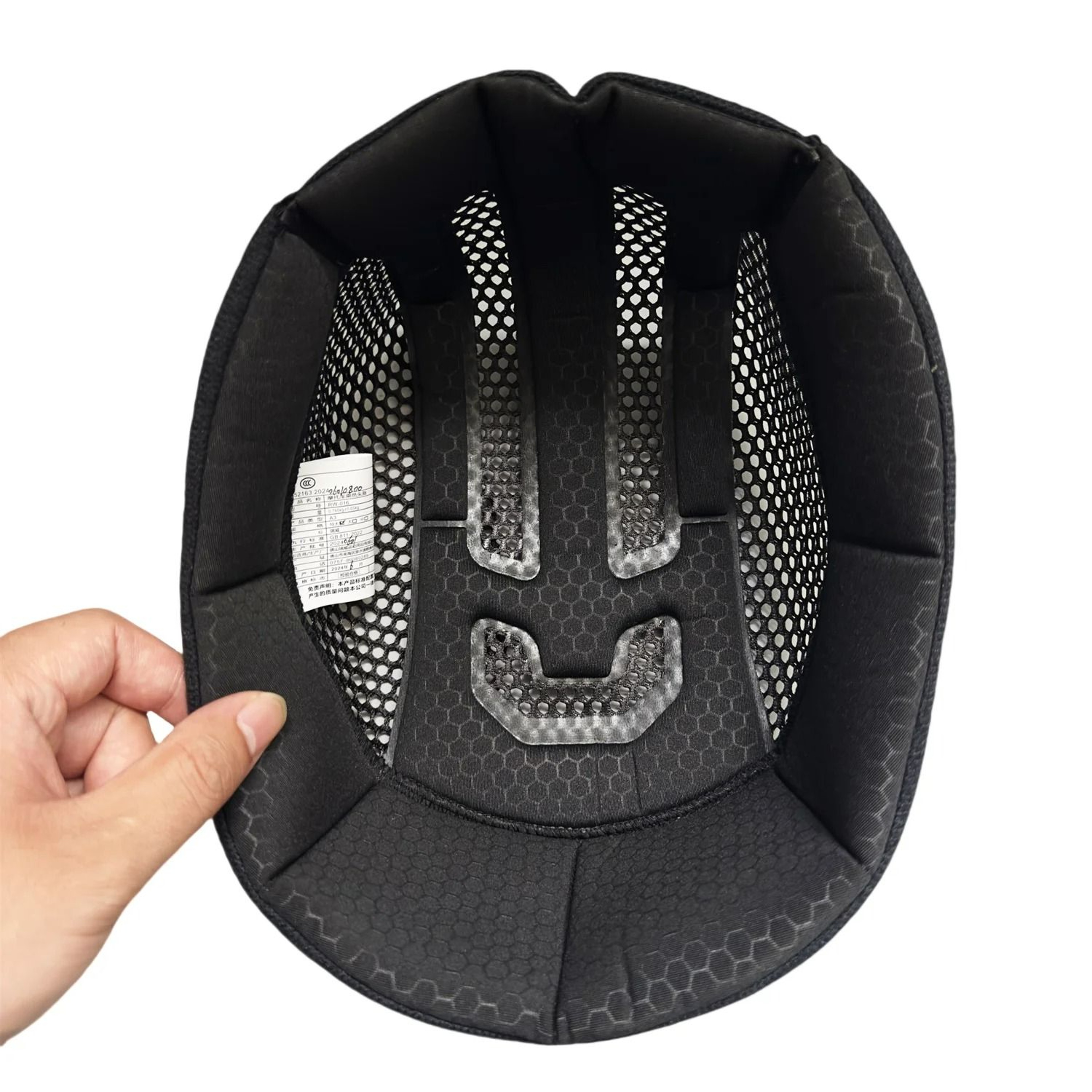 Removable HalfHelmet Fabric Lining  Washable Bicycle Cushion Pad 8