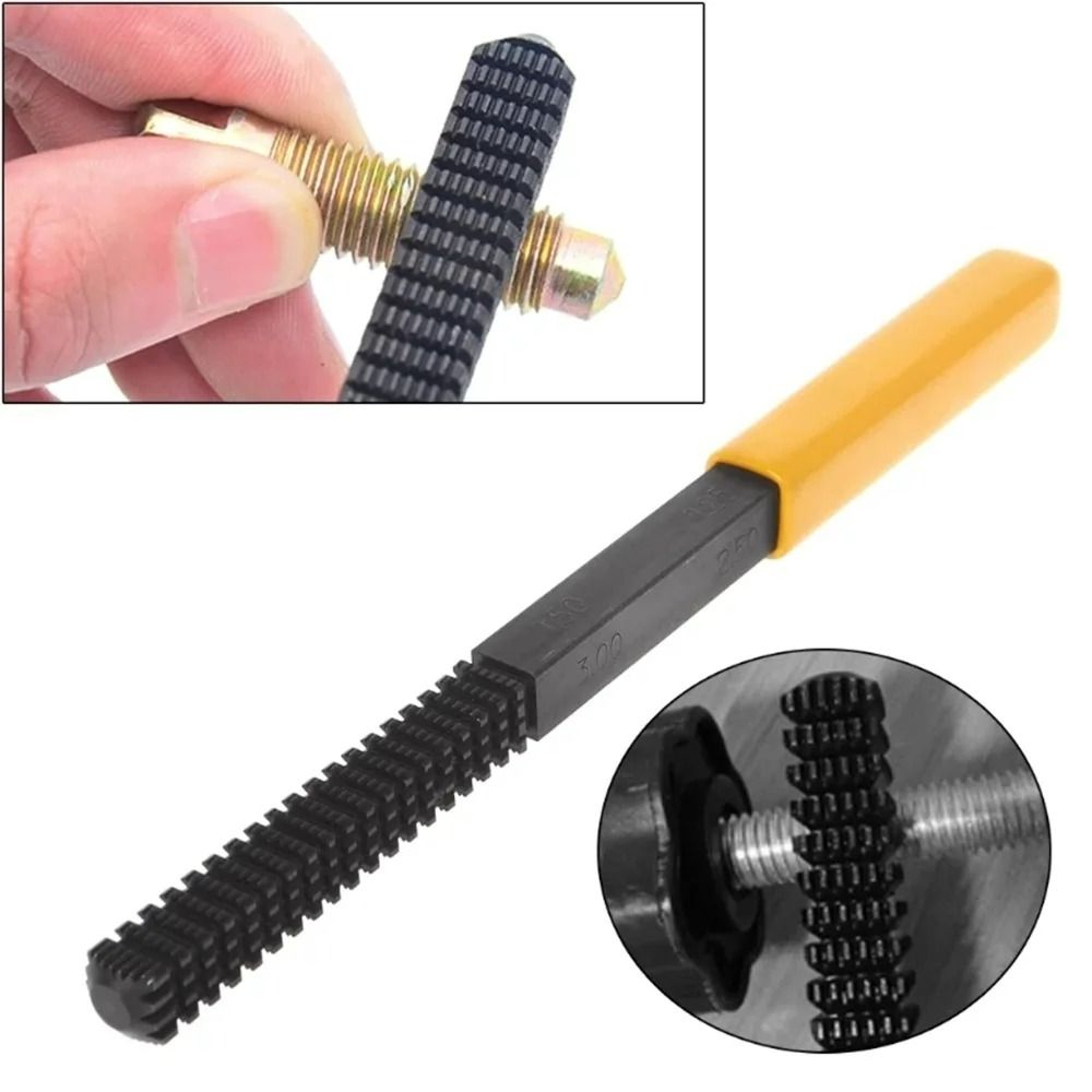 Metric Thread Repair File  8In1 Thread Restoration Tool 0