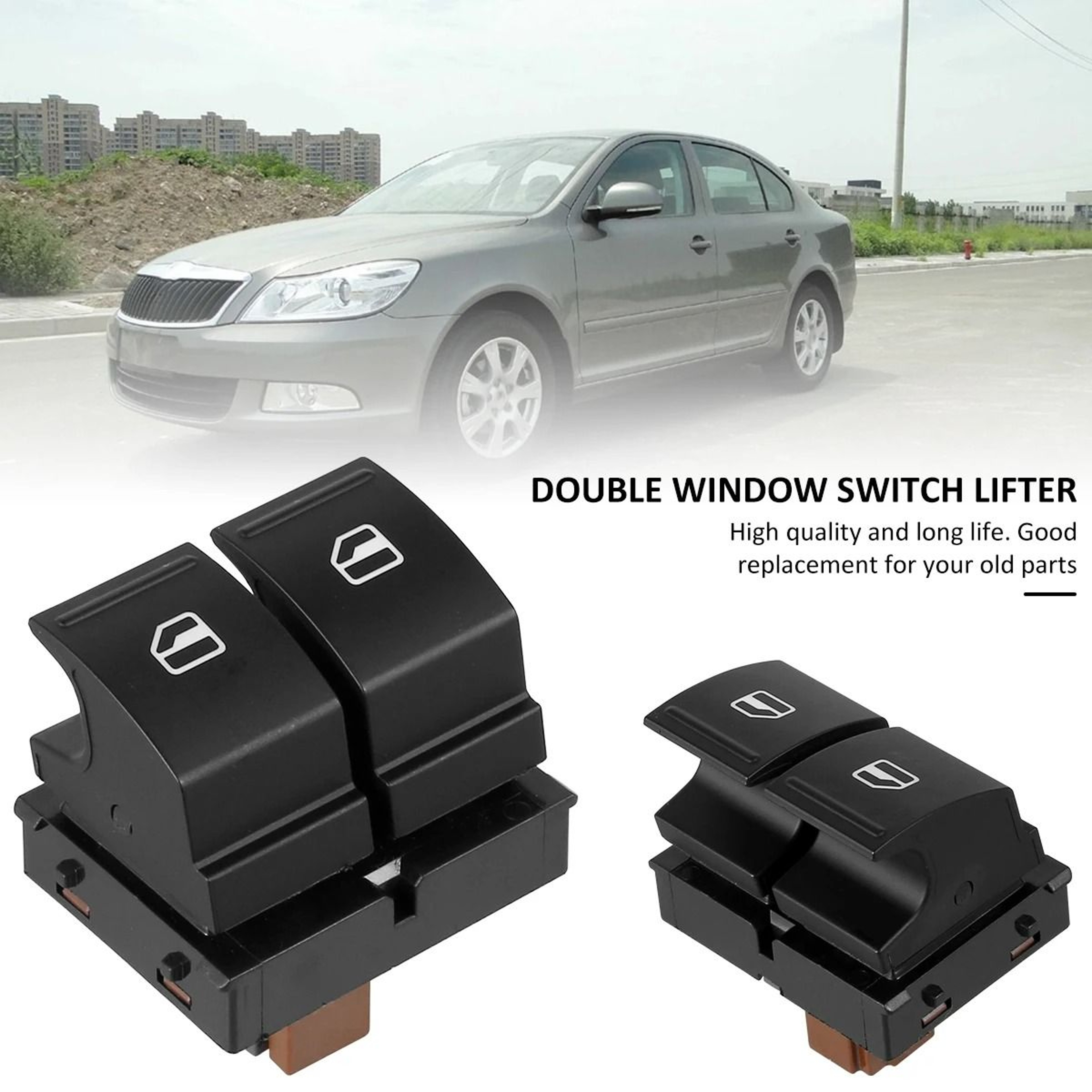DirectFit Electric Window Control Switch Replacement For Skoda Vehicles 1