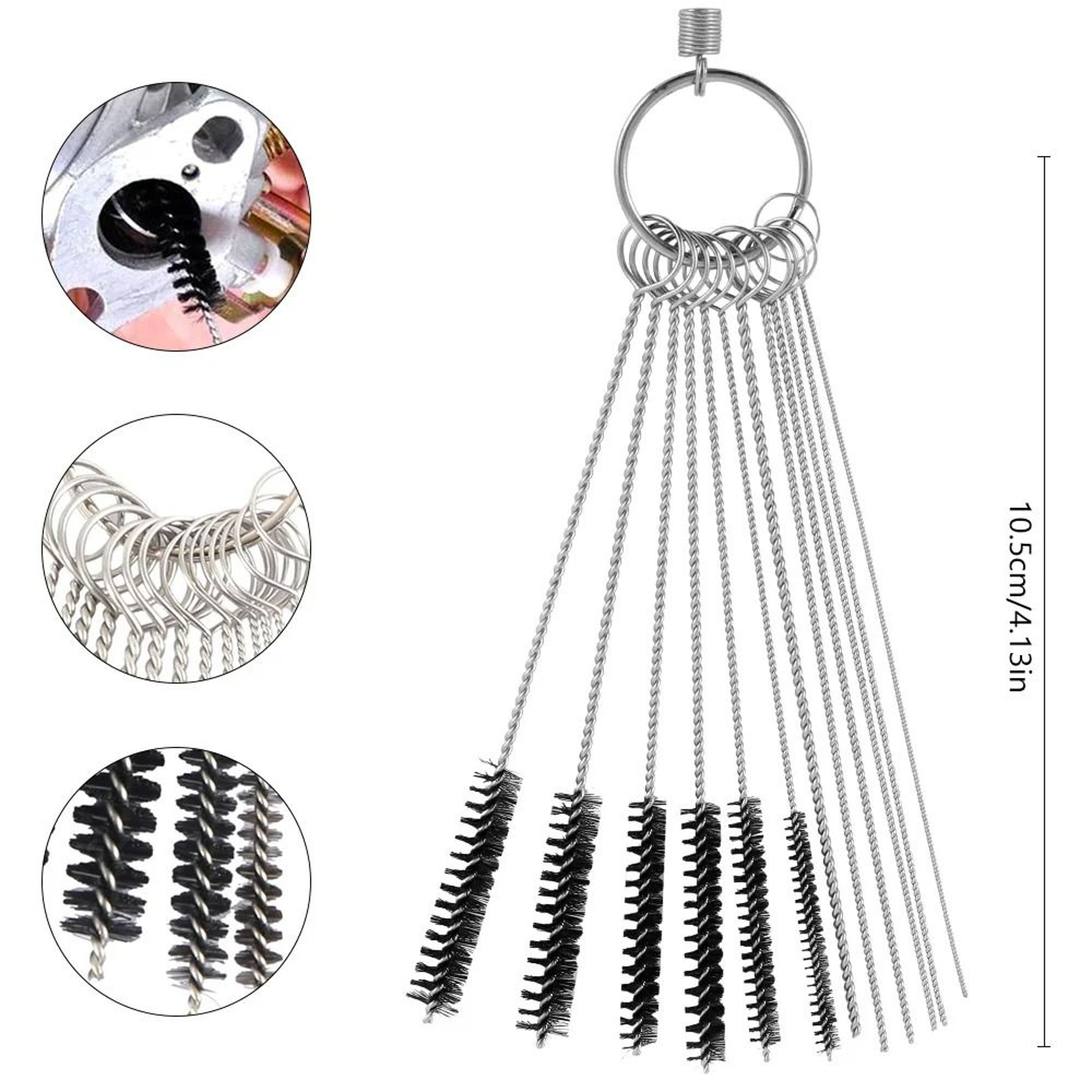 Ultimate 25Piece Carburetor Adjustment Tool Kit With Cleaning Brushes 5