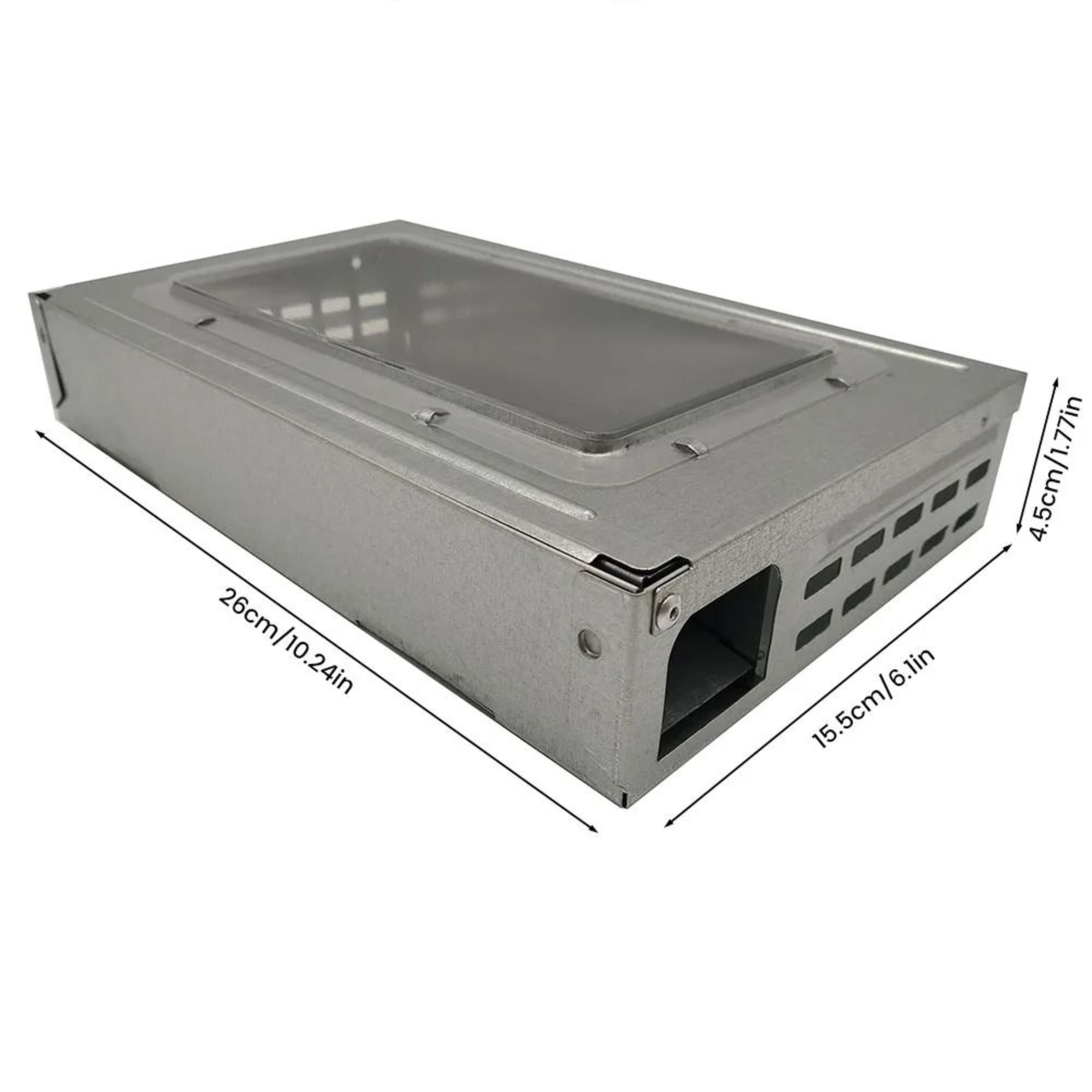 Humanized Reusable Mouse Catcher  Safe Rodent Catching System With Protective Cover 5