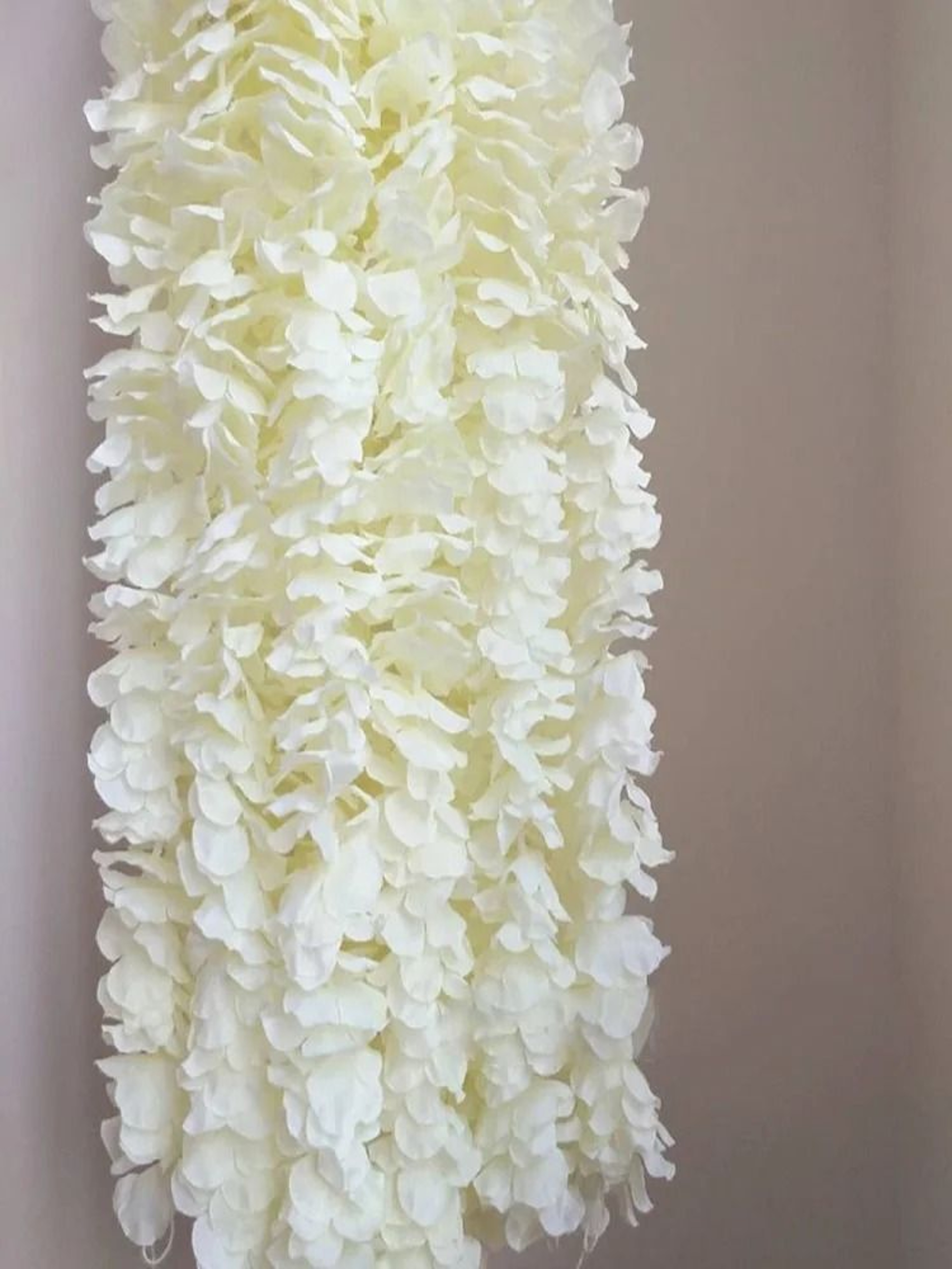 20Piece Artificial Silk Wisteria Vine Set  1M Hanging Garland For Weddings  Parties 7