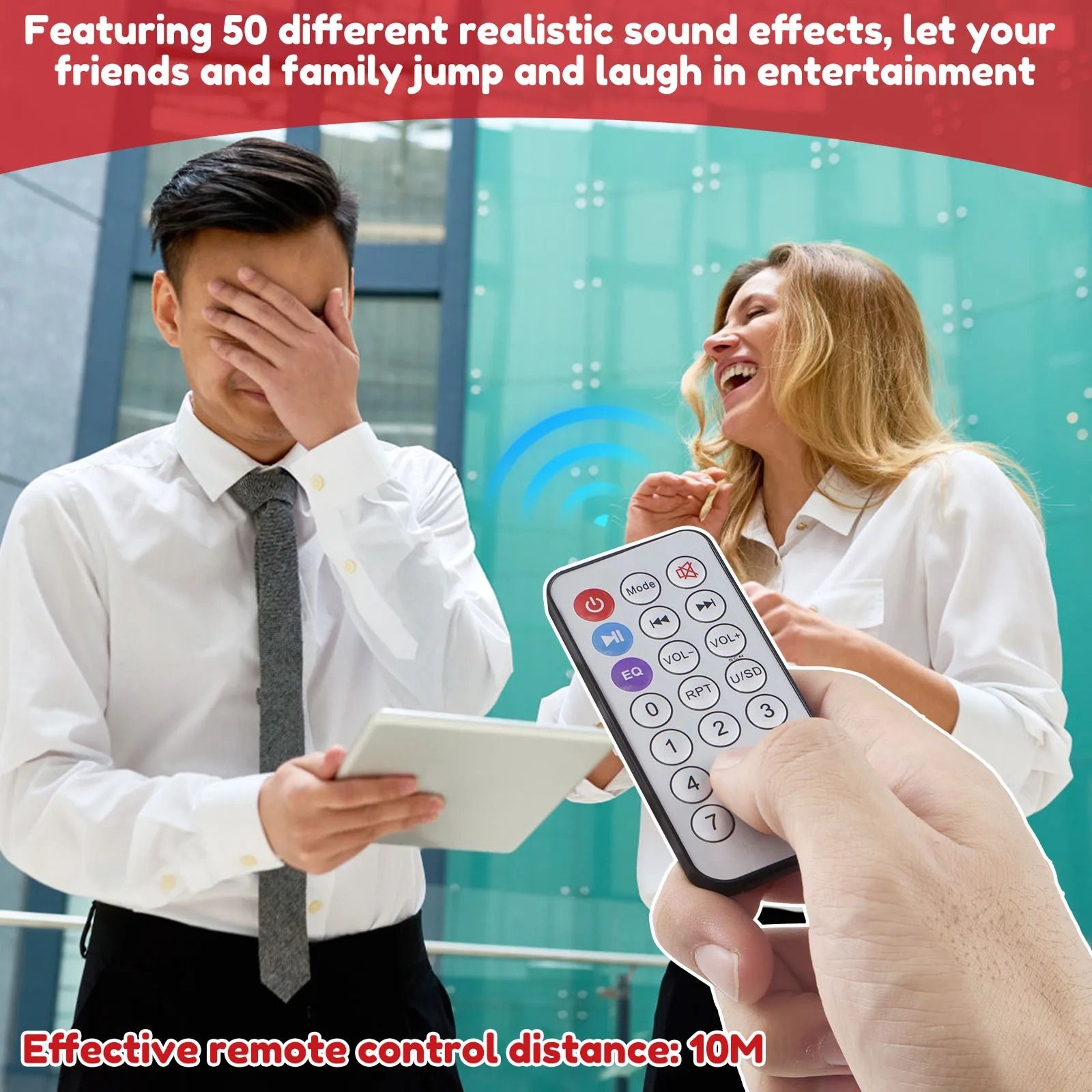 Wireless Fart Machine  Ultimate Prank Toy With 50 Realistic Sounds For Parties And Office Fun 4
