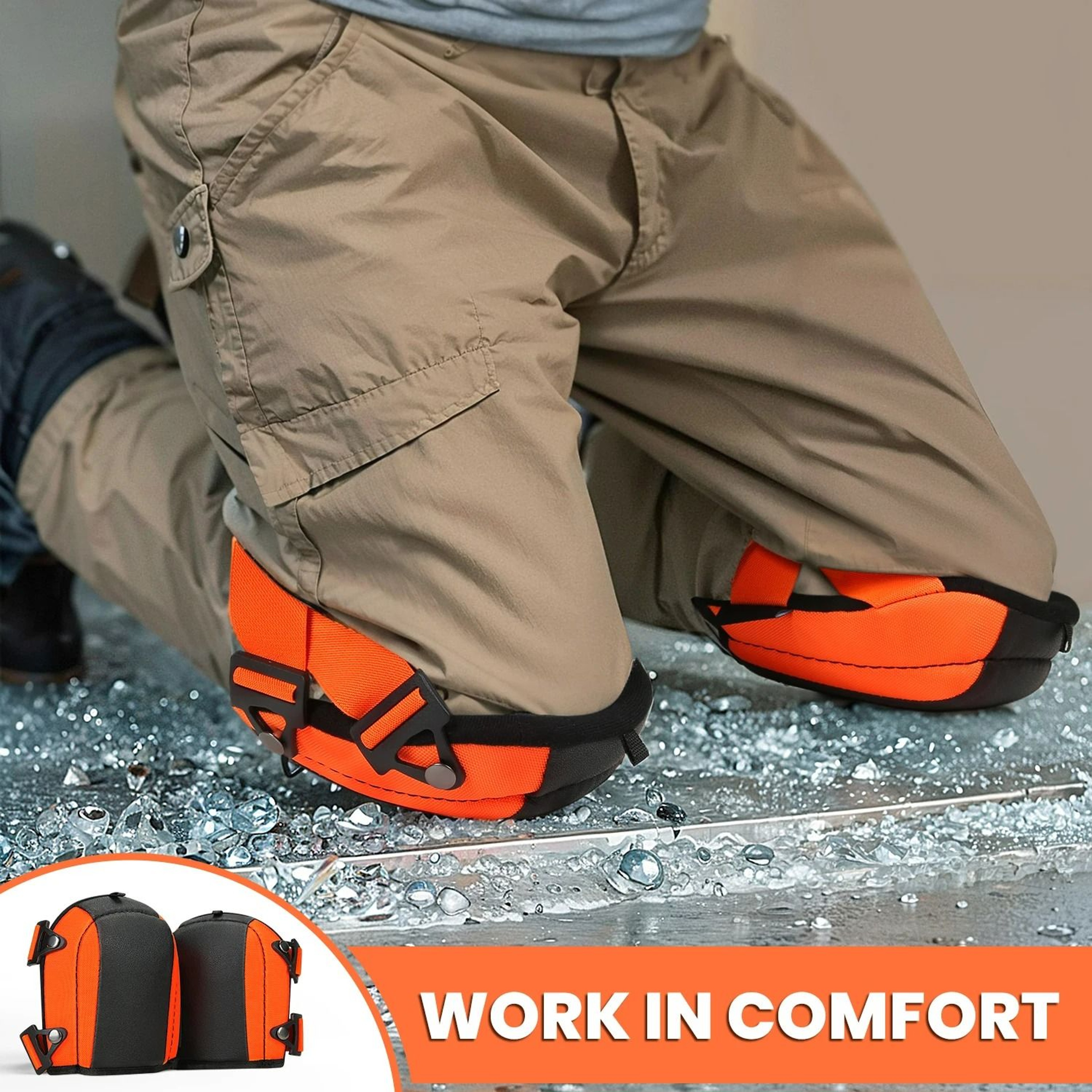 Garden Flooring Knee Pads  Comfortable EVA Foam Padding Cushion For Gardening And House Cleaning 1