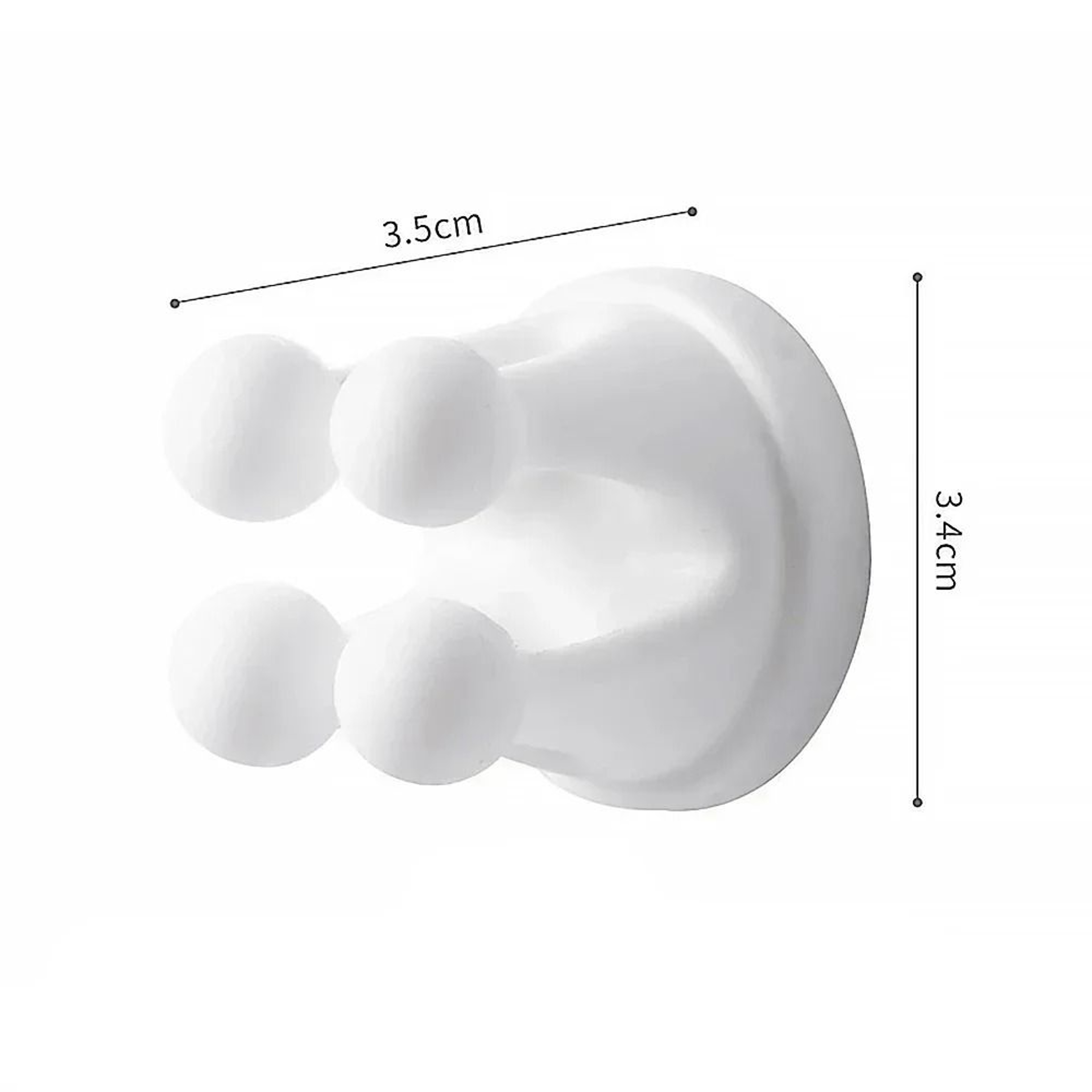 Silicone MultiFunction Toothbrush Holders  Waterproof SelfAdhesive Wall Hooks For Bathroom And Kitc 6