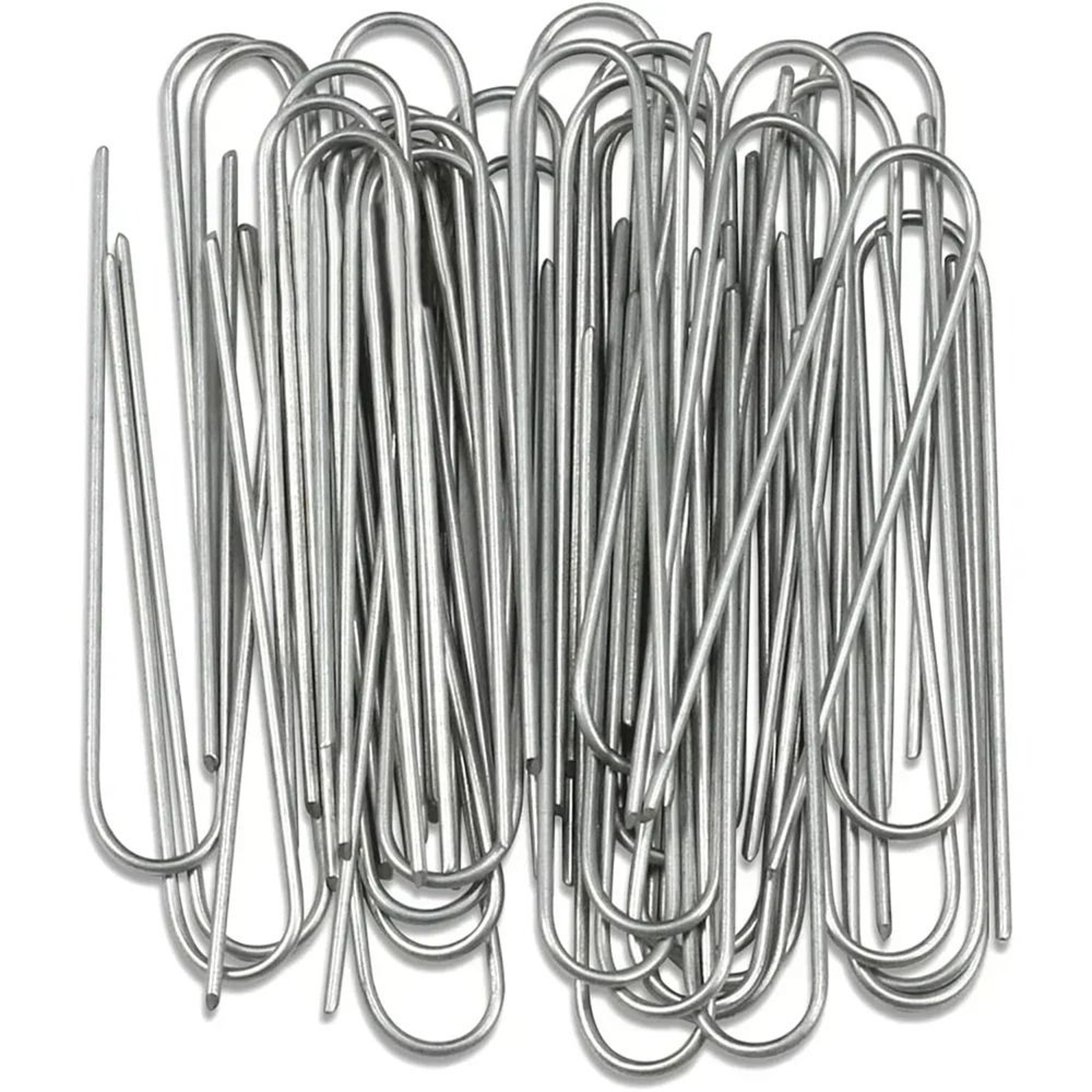 HeavyDuty Galvanized UShaped Garden Staples 300Piece Bulk Set 2