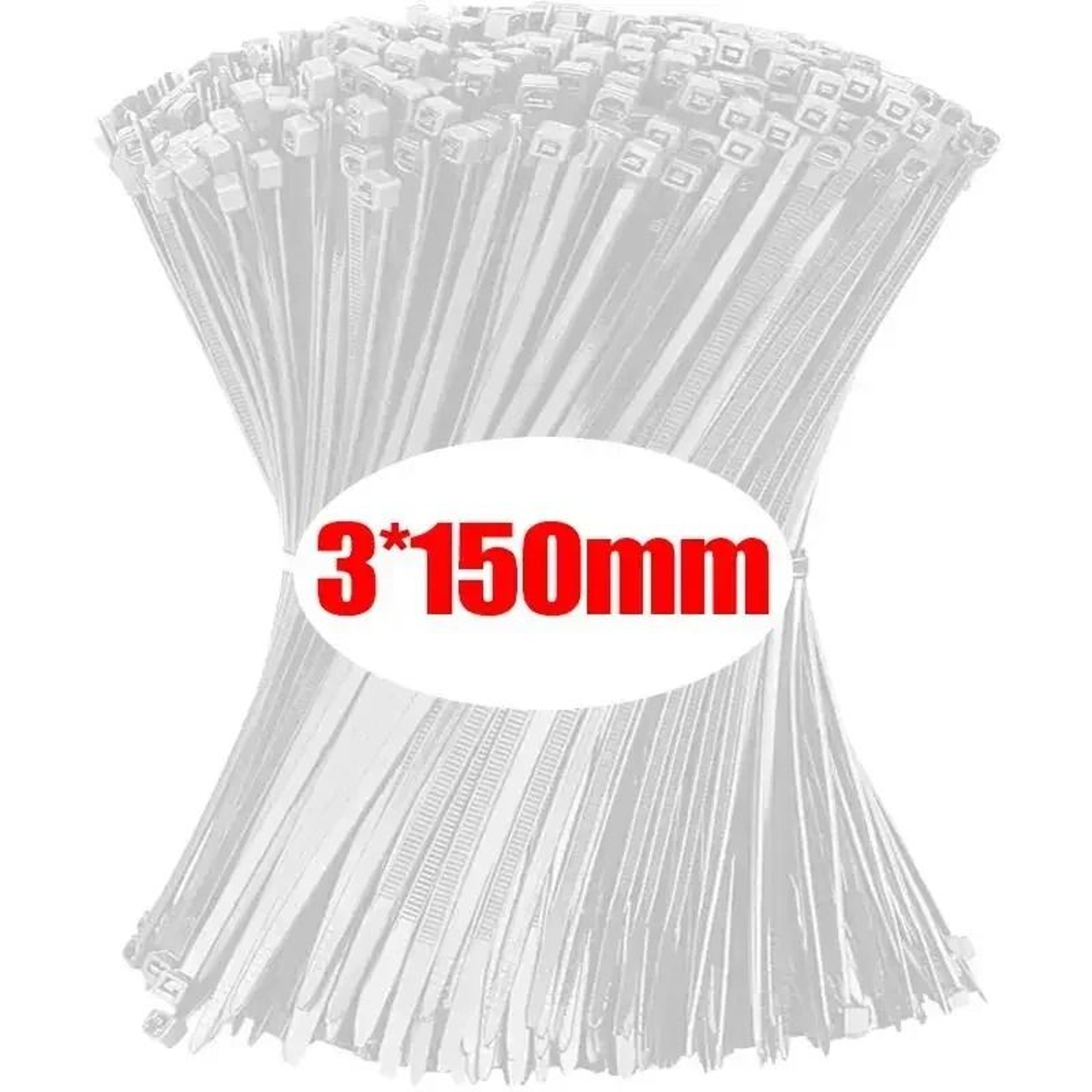 Elite HeavyDuty SelfLocking Nylon Zip Ties 100Piece Set 10