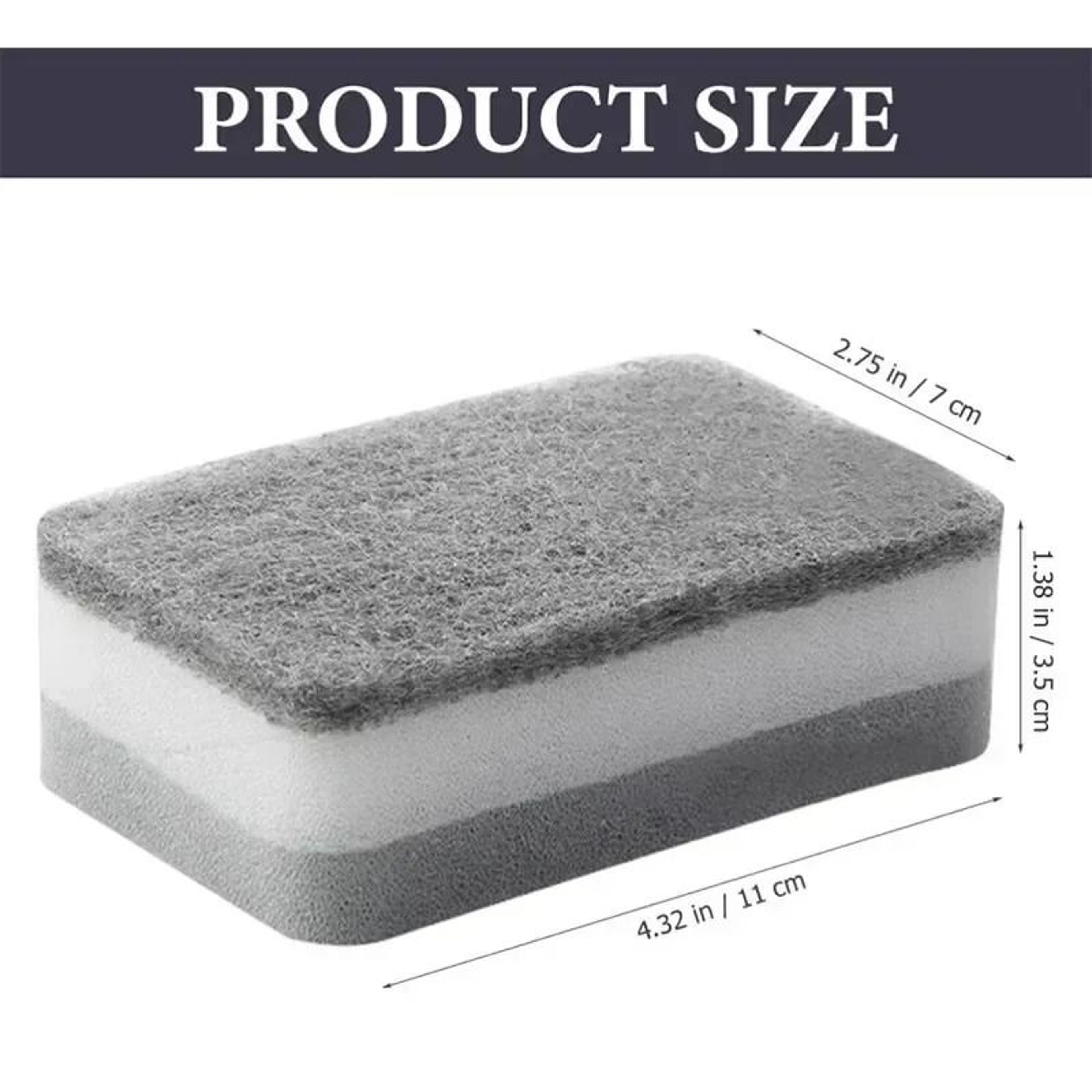 DoubleSided Kitchen Cleaning Sponges 50Piece Set 6