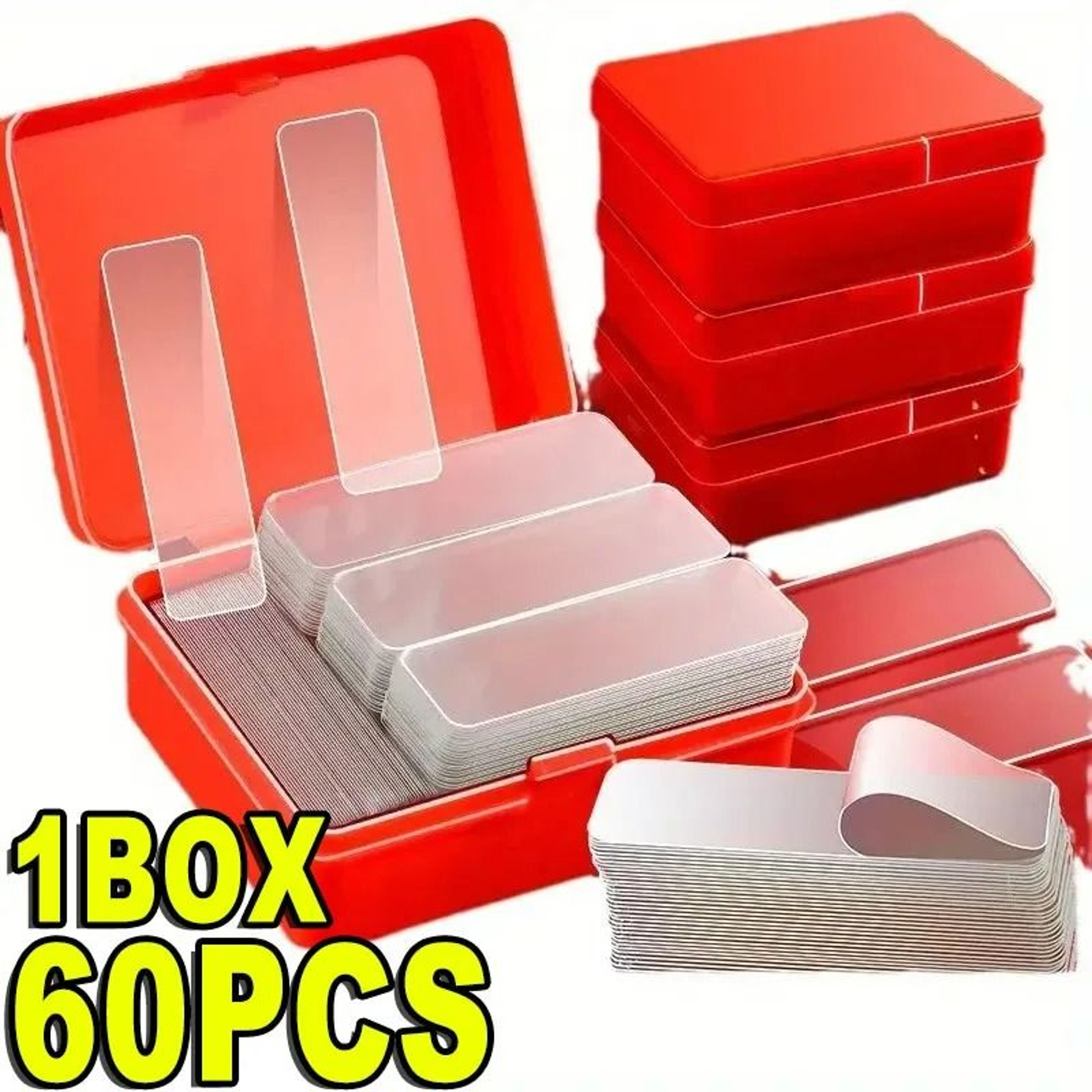 HeavyDuty Traceless DoubleSided Nano Tape Strips 60Piece Box 5