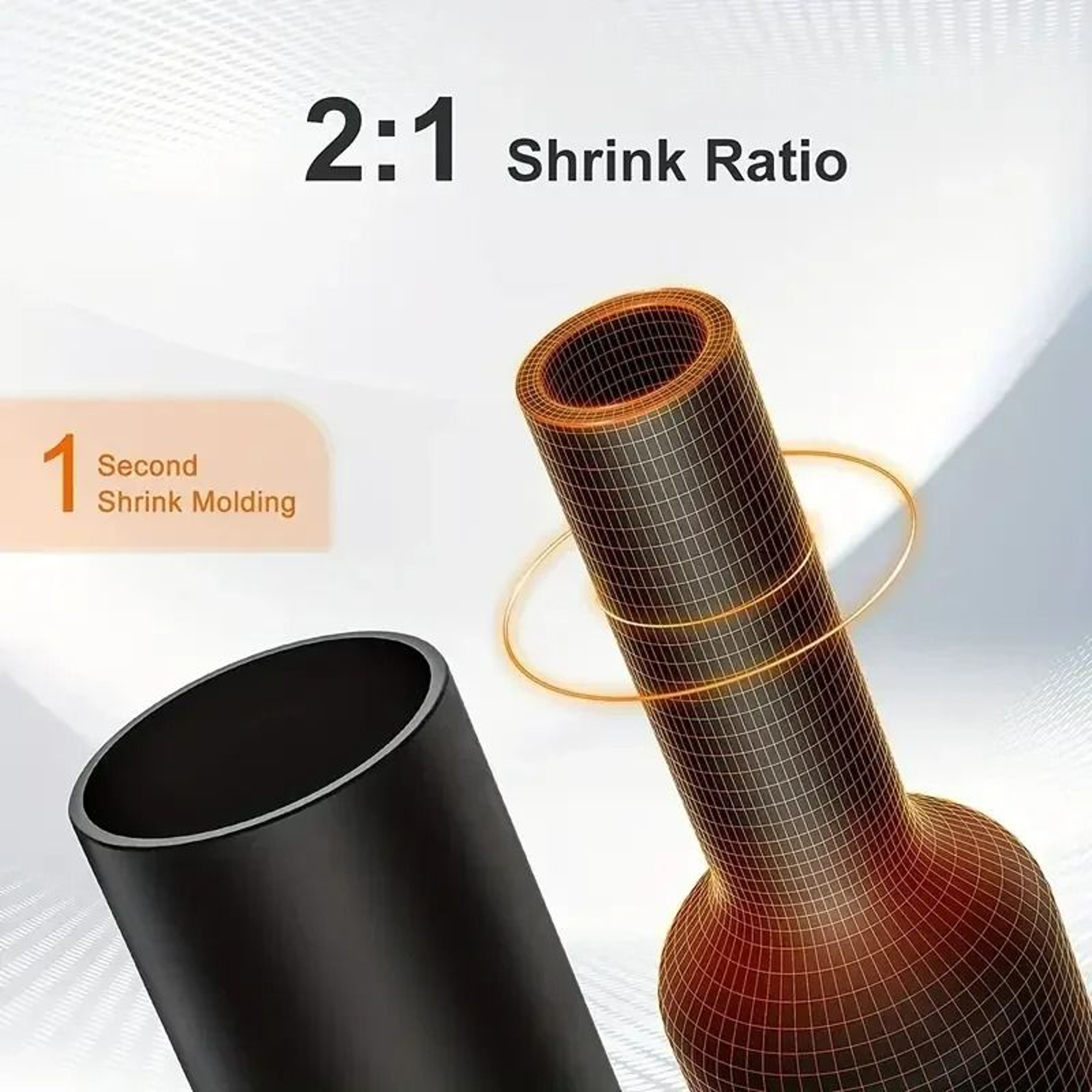 Polyolefin HeatShrink Tubing Wire Insulation Kit 4