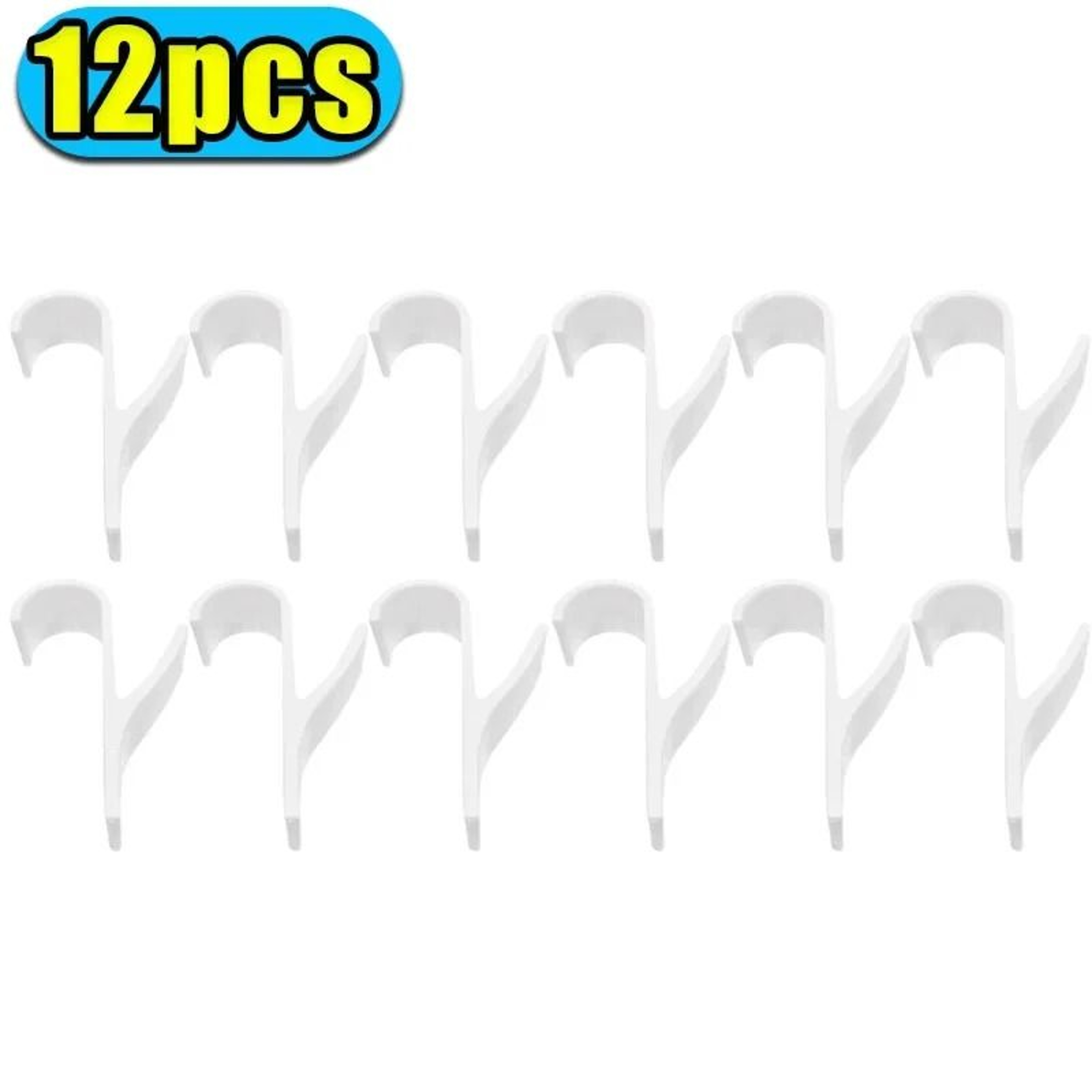 MultiPurpose Heated Towel Radiator Rail Hanger Hooks 12Piece Set 7