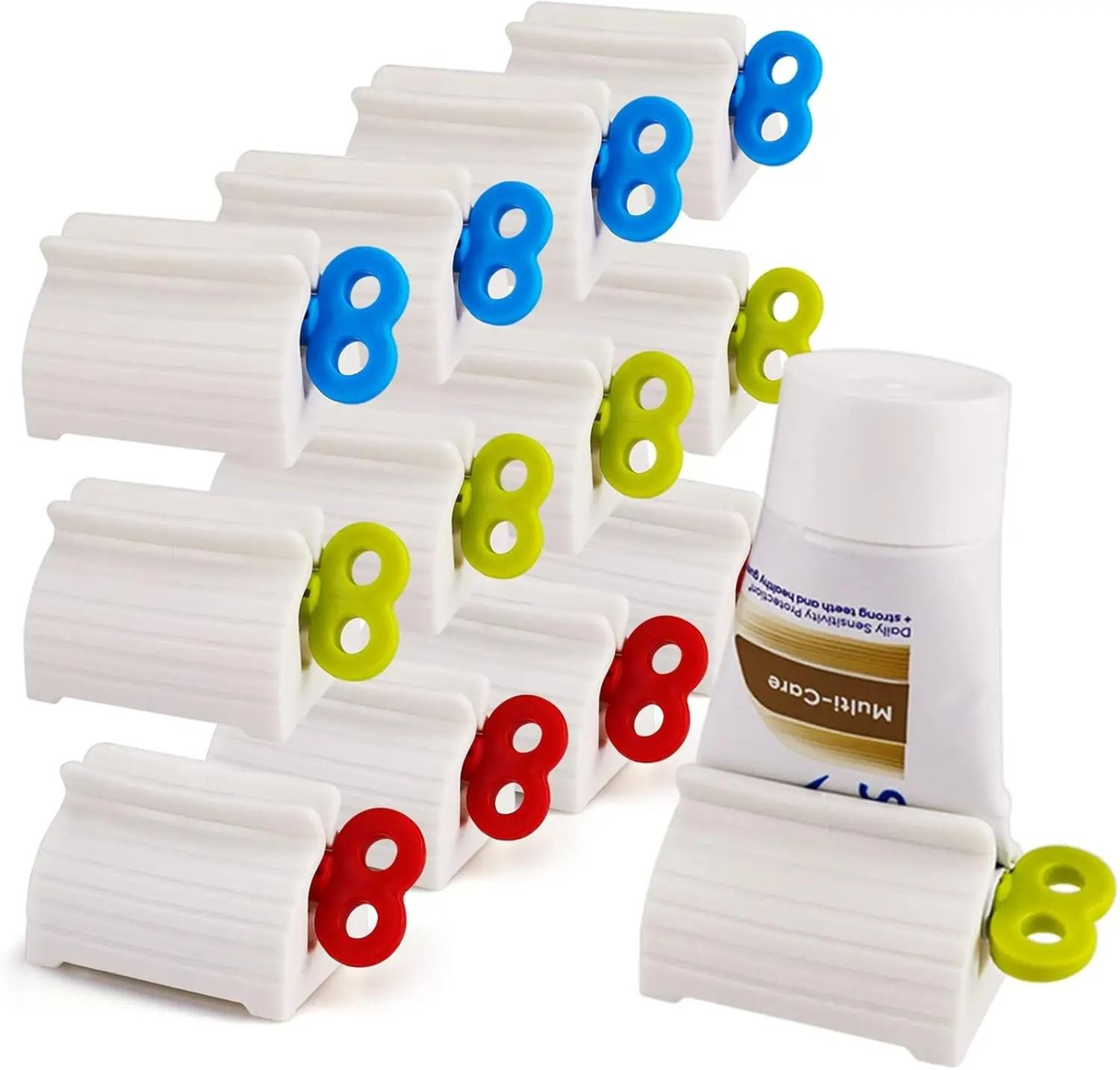 Premium Manual Rolling Toothpaste And Tube Squeezer Stand 1Piece 0