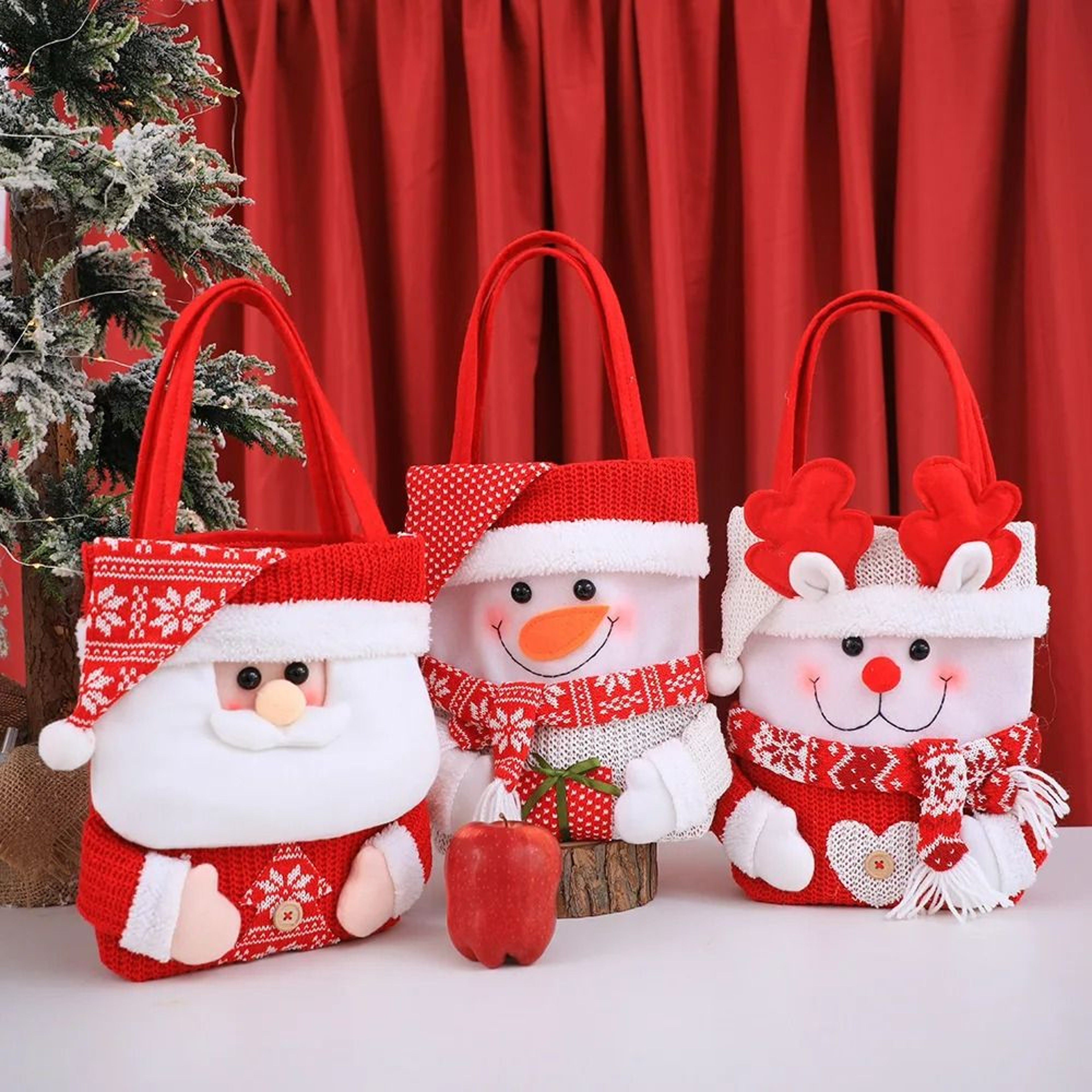 ThickKnit Festive Christmas Gift Handbag Set 2
