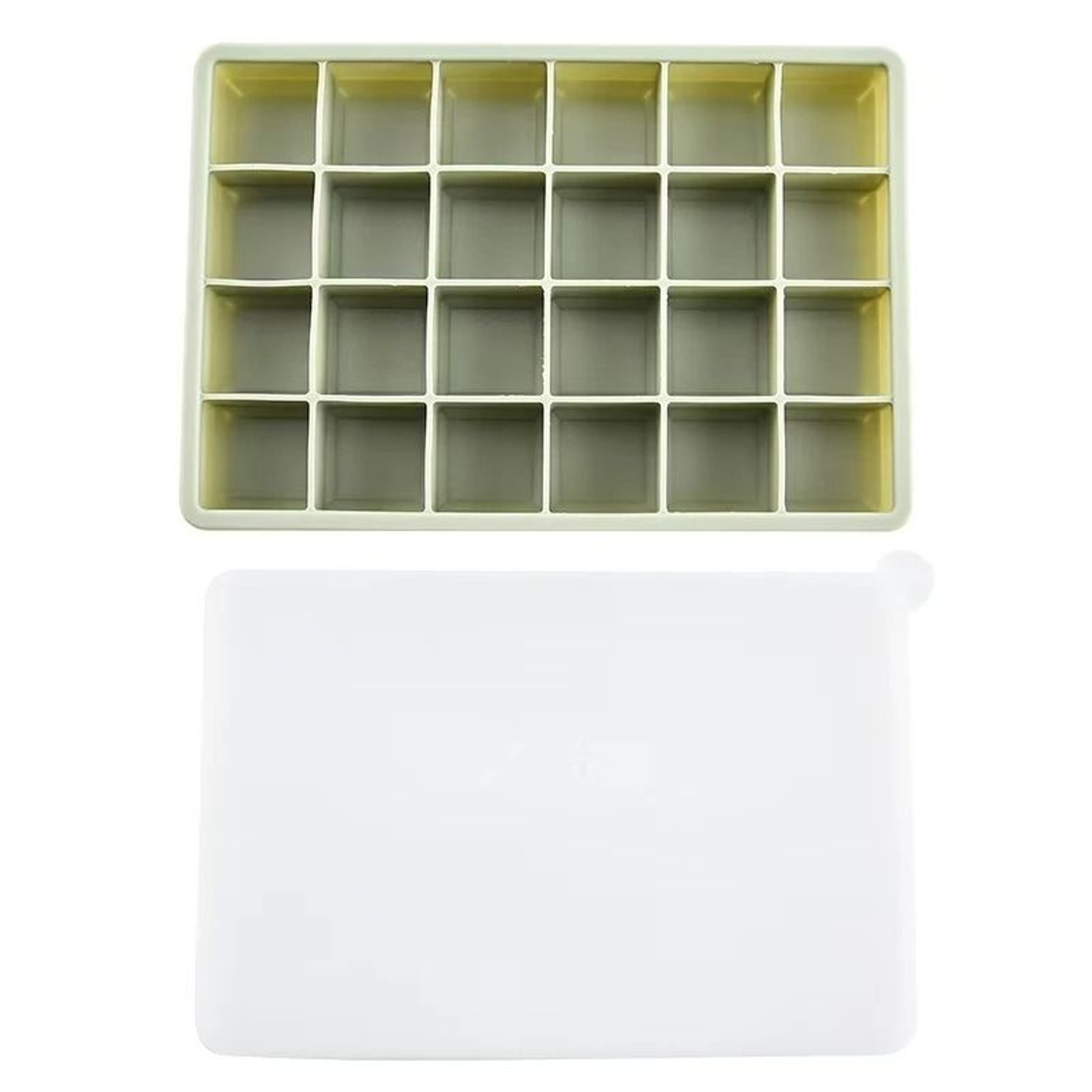 24Grid Flexible Silicone Ice Cube Mold 7