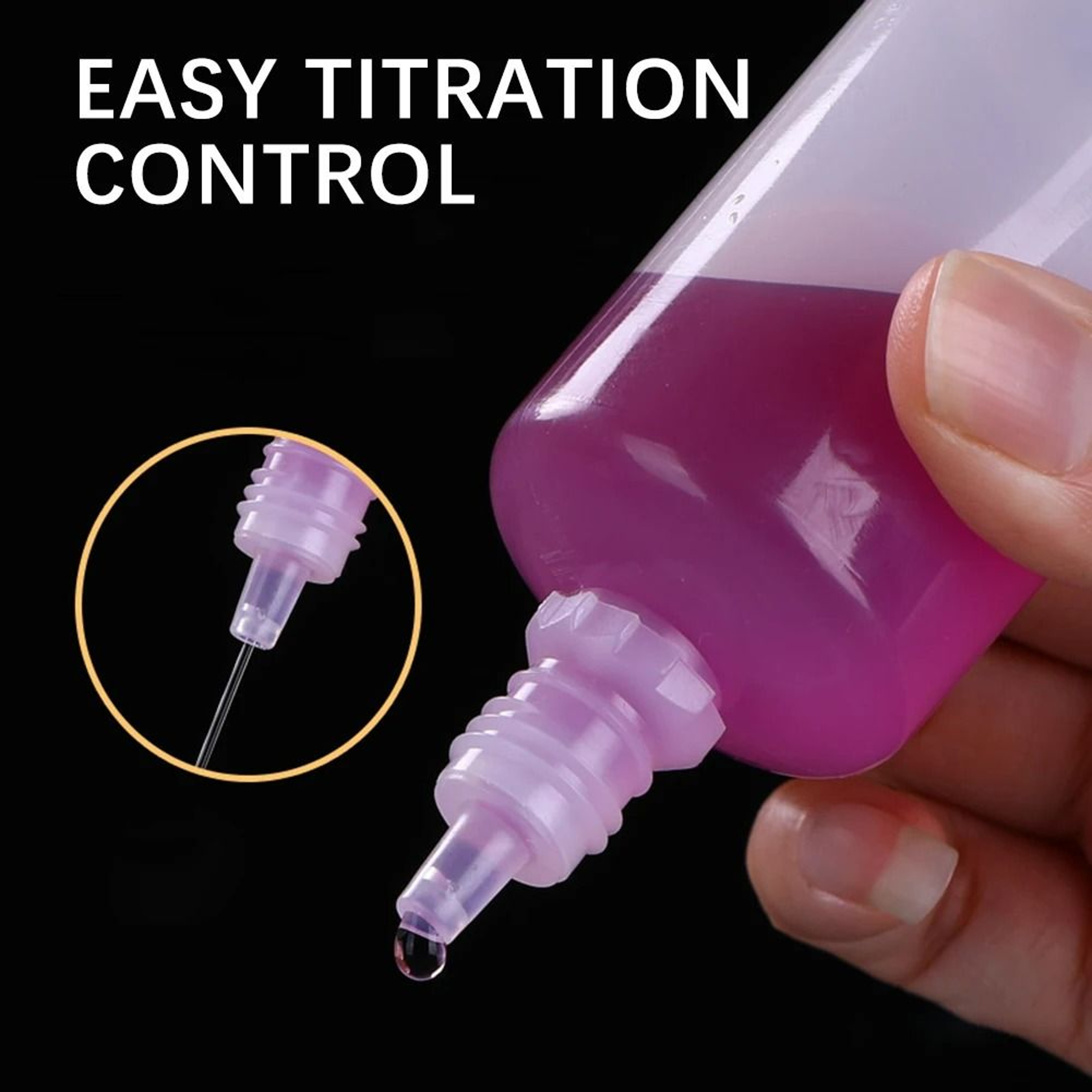 Squeezable Multipurpose Plastic Dropper Bottles 2