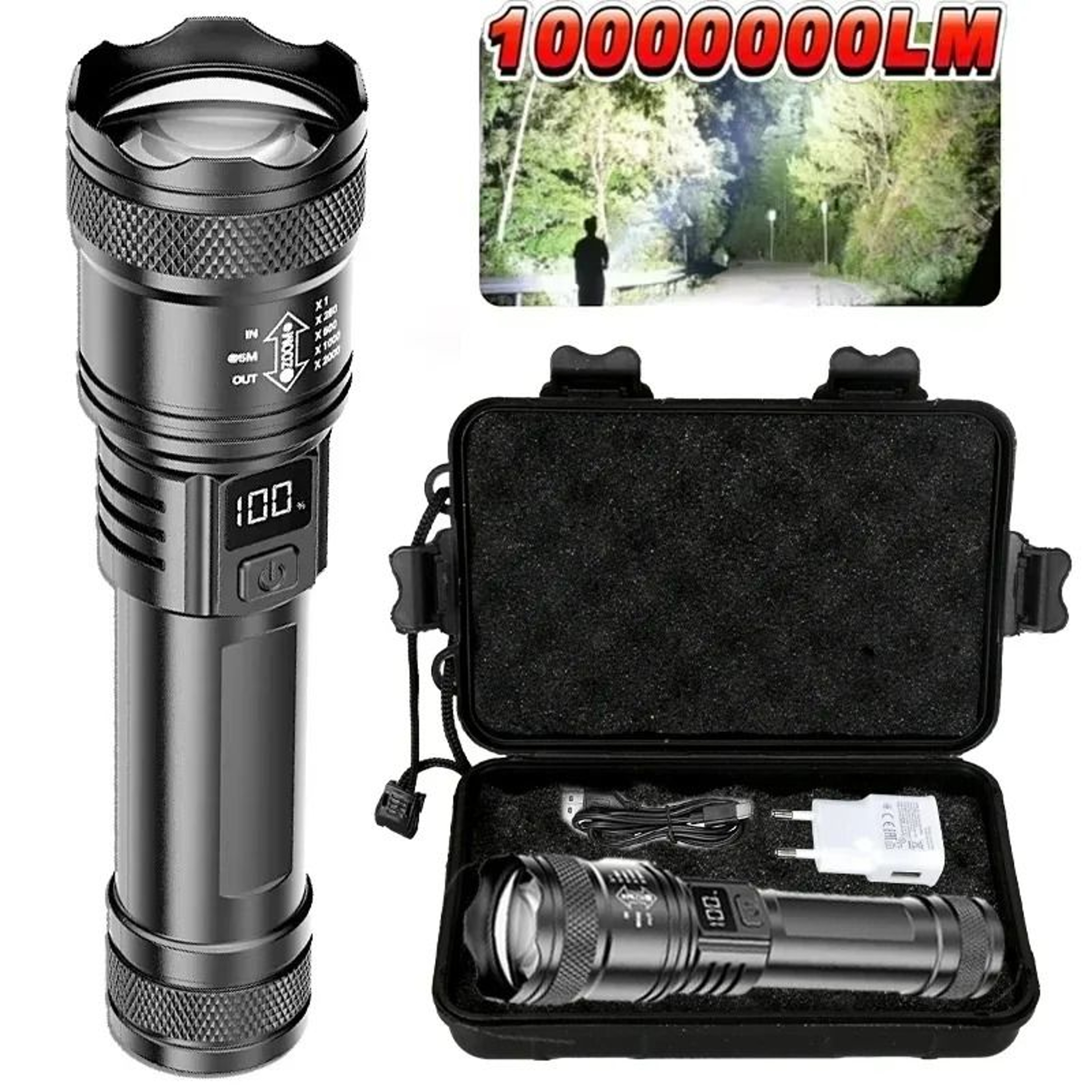 P50 UltraBright Tactical LED Flashlight 0