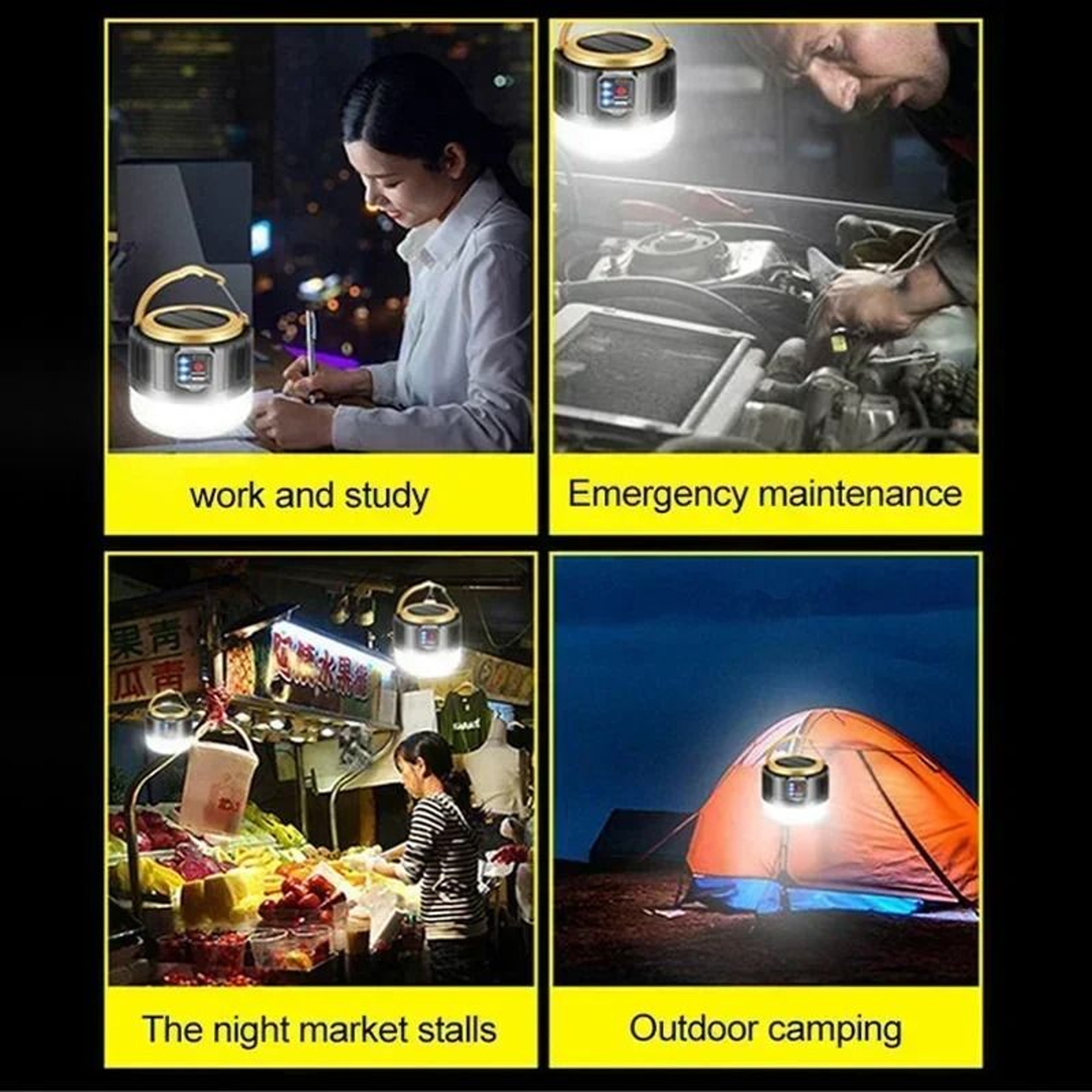Max RemoteControlled LED Camping Lantern  Power Bank 5