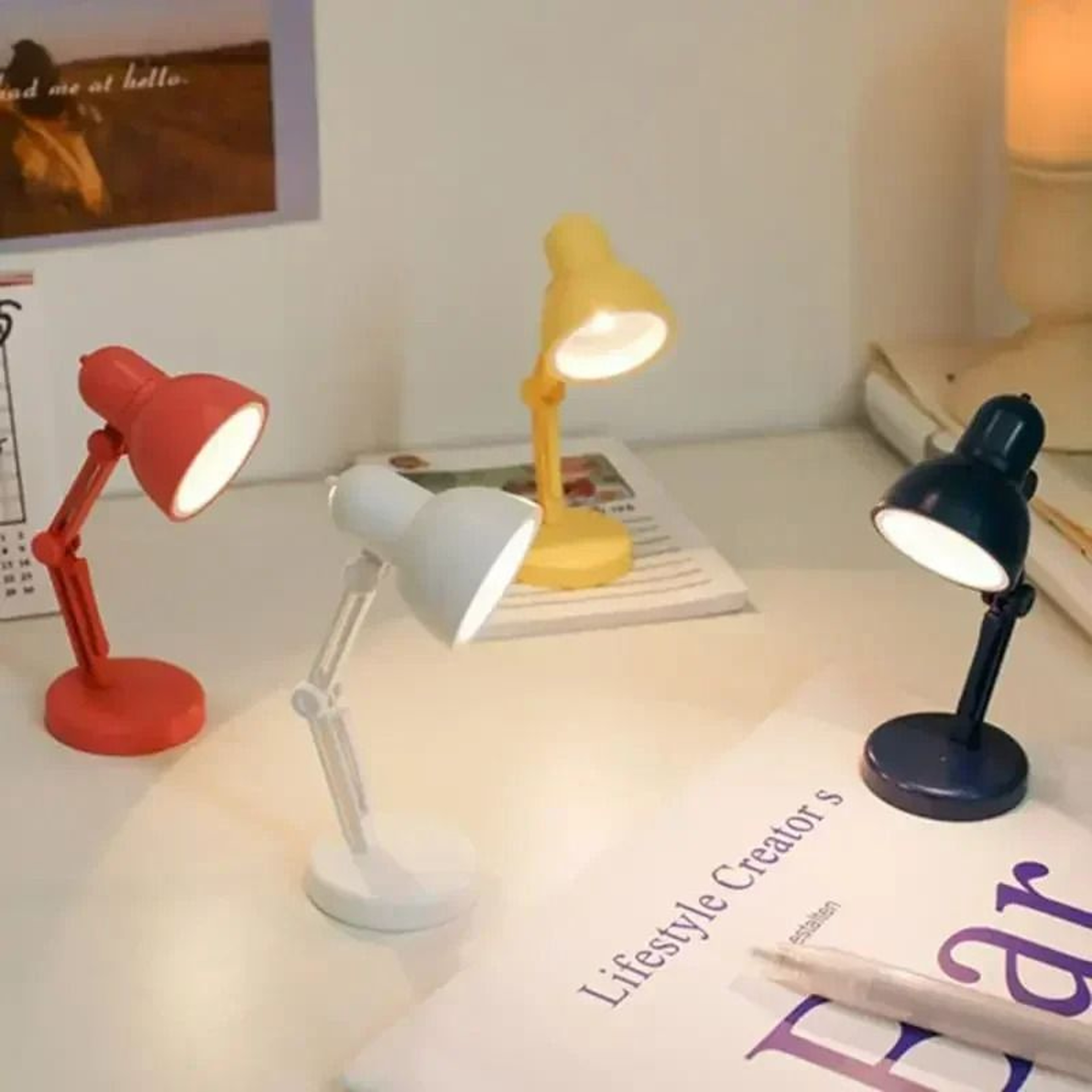 Flexible Folding Mini LED Book Light 2