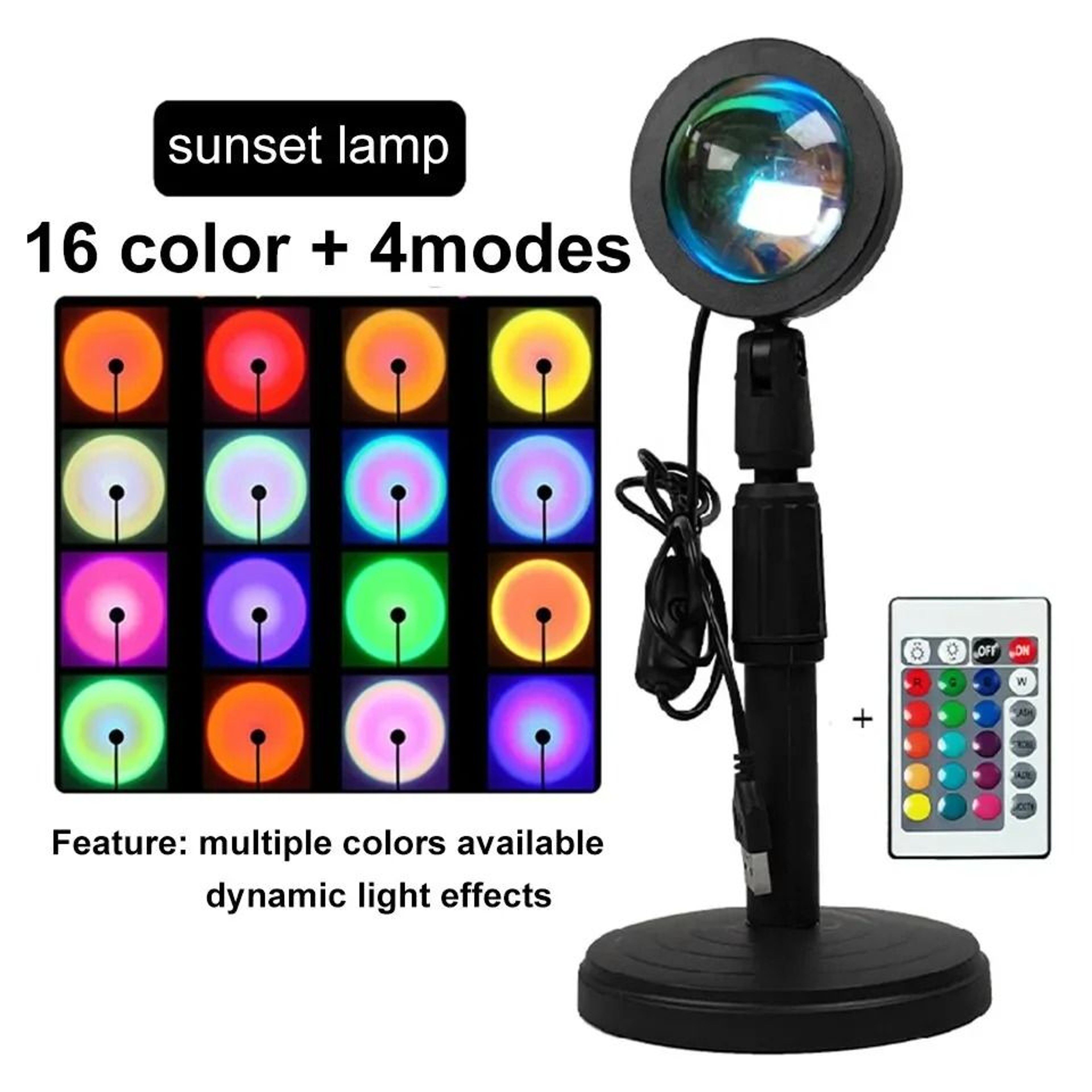Max 16Color Sunset Projection Lamp 7