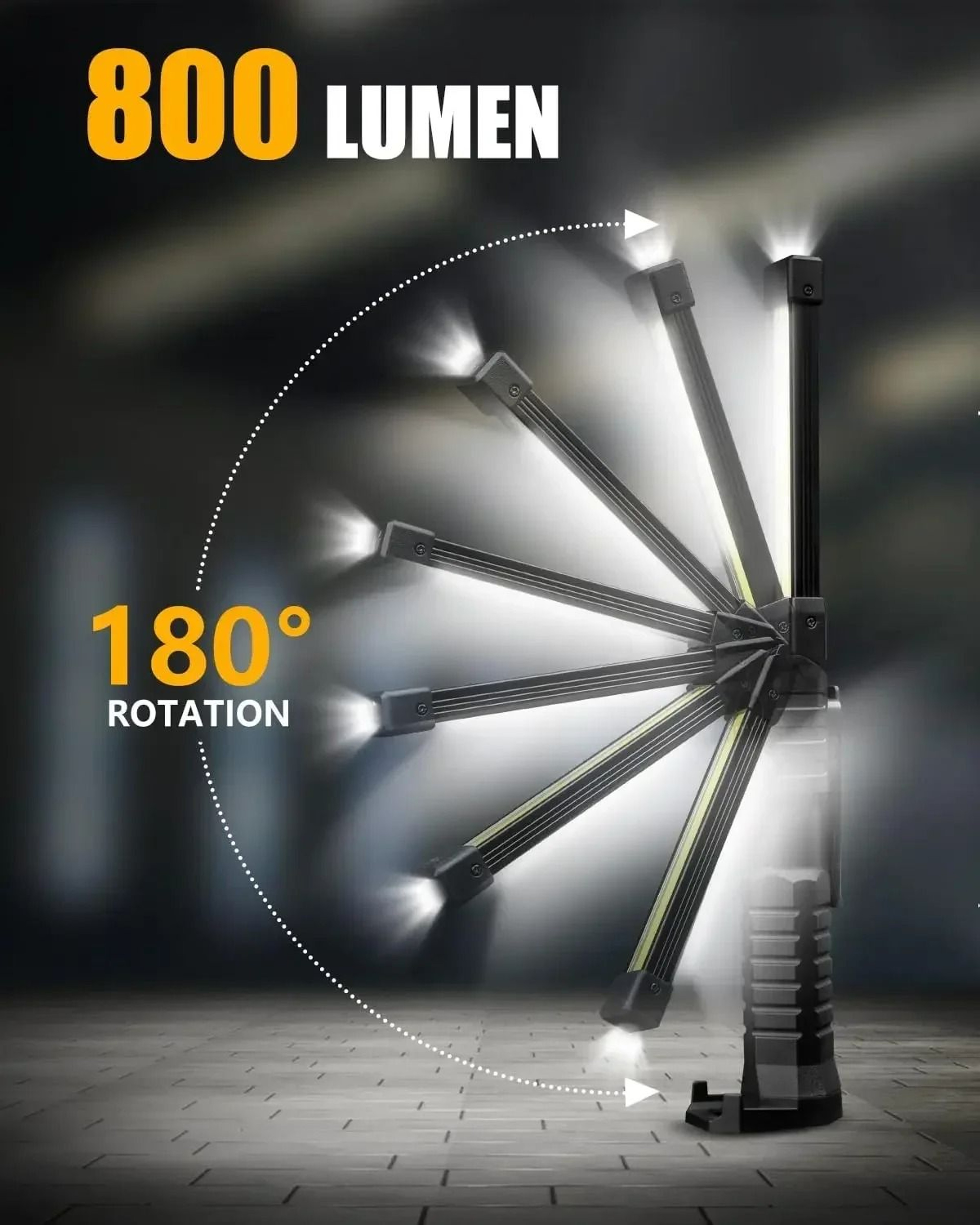 7Mode Foldable COB LED Work Light 3
