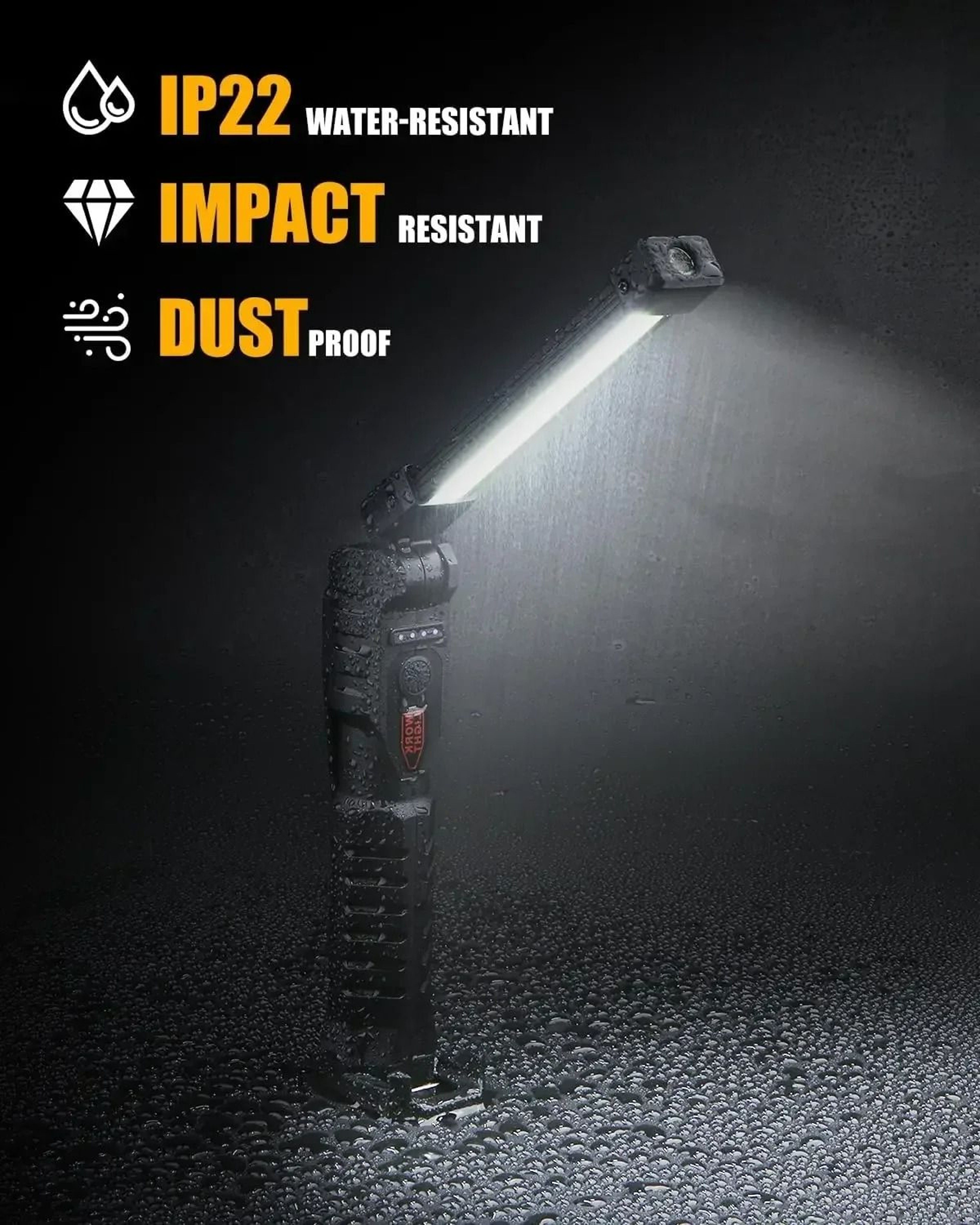 7Mode Foldable COB LED Work Light 6