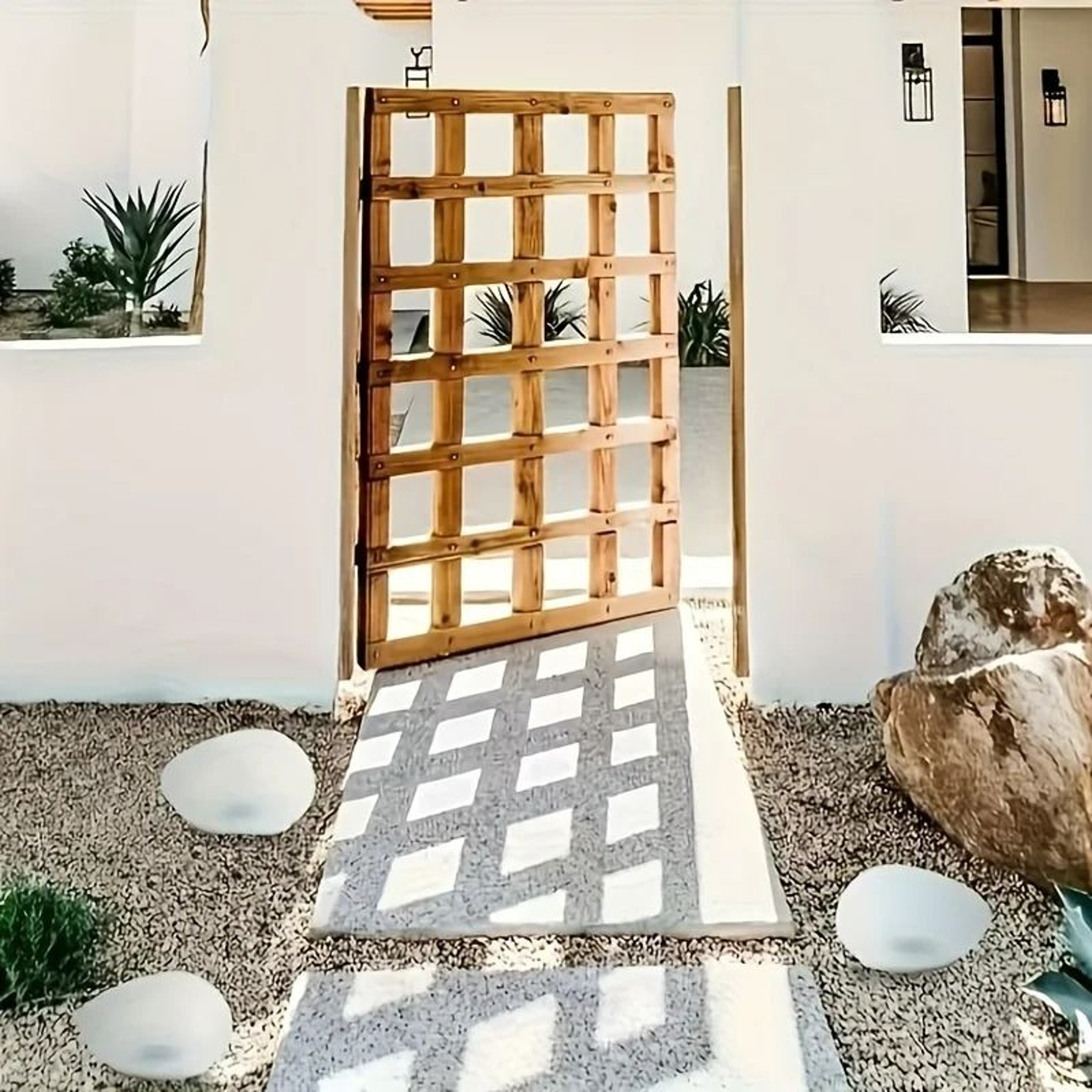 Solar EcoPebble Landscape Ambiance Lights 4