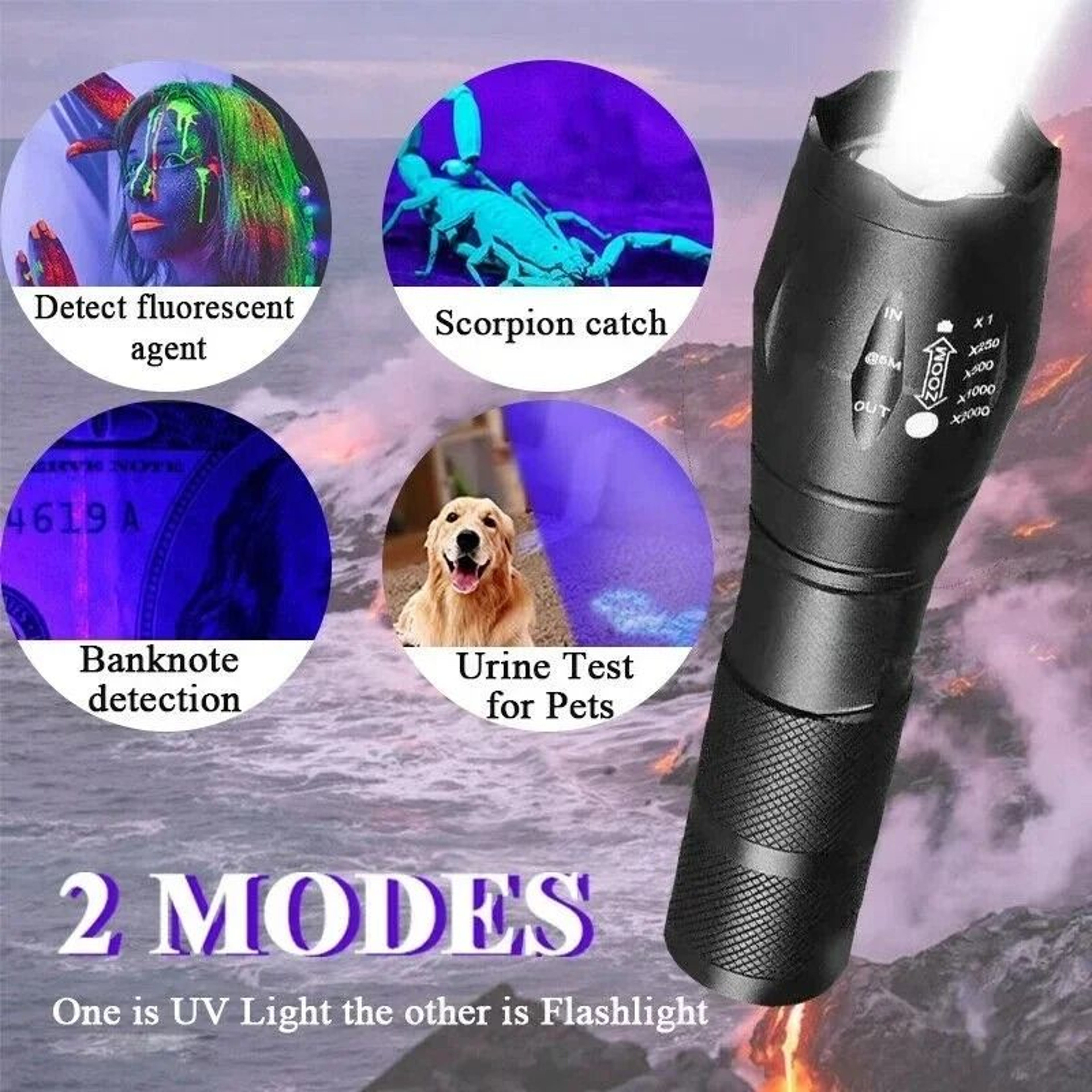 DualSpectrum Pocket UV Inspection Flashlight 3