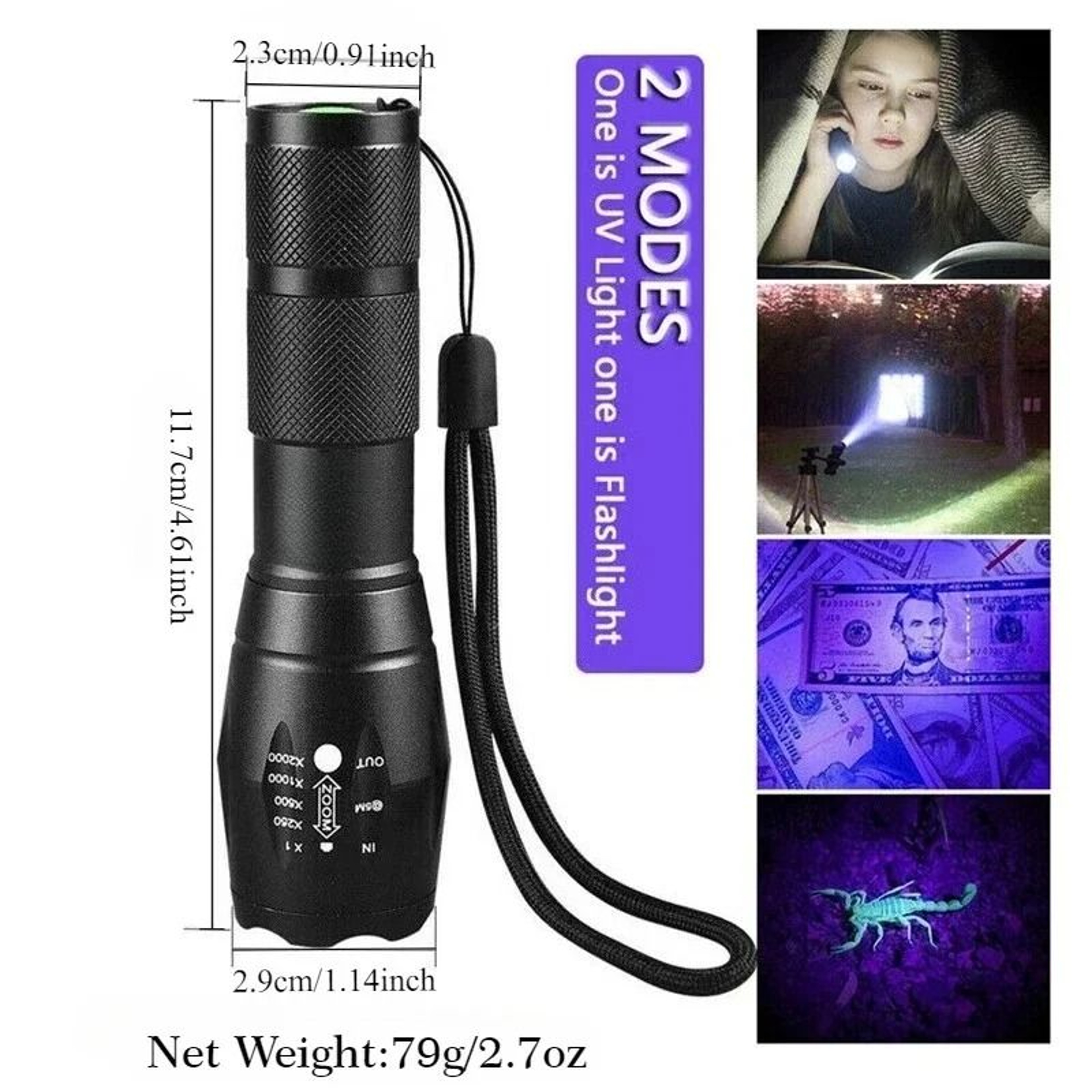 DualSpectrum Pocket UV Inspection Flashlight 5