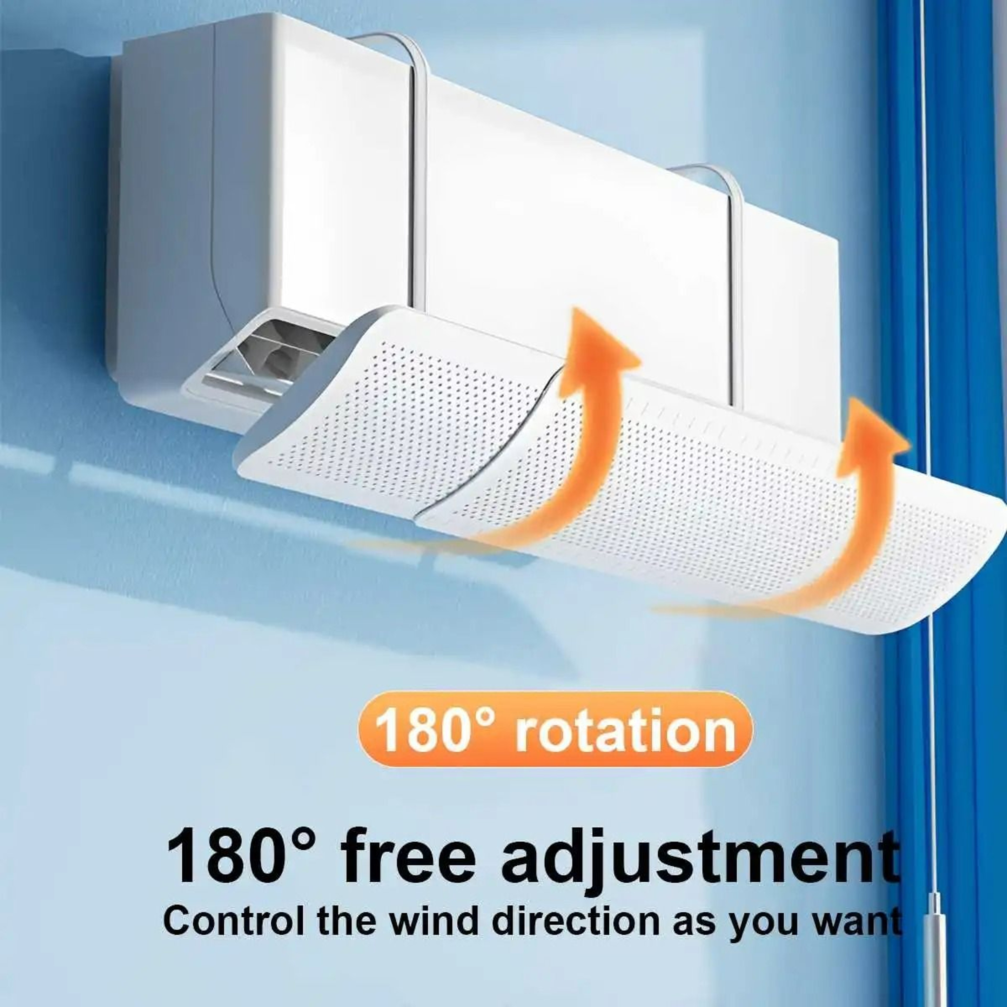Adjustable WallMounted Air Conditioner Wind Deflector 5