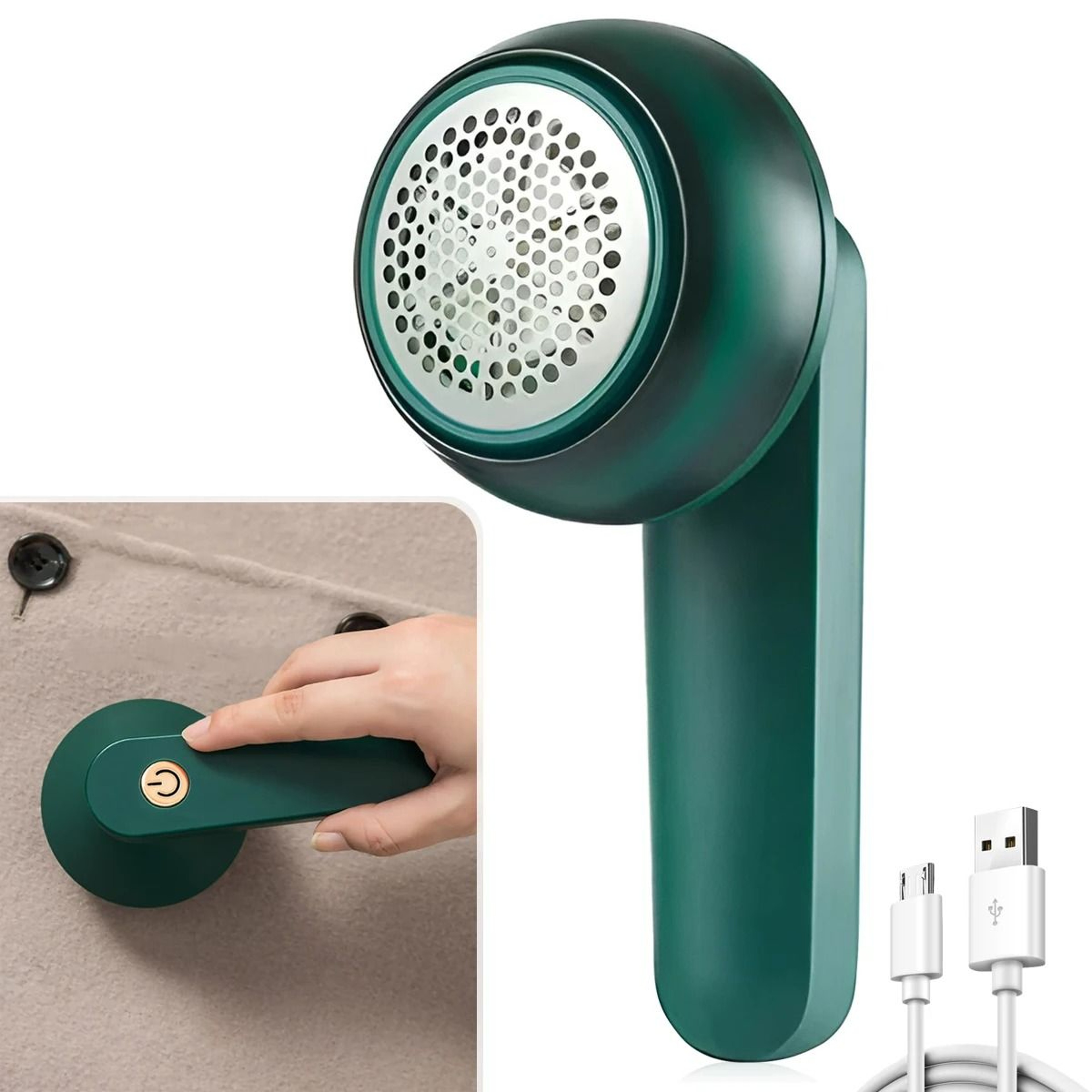 Ultra Portable Rechargeable Fabric Shaver 10