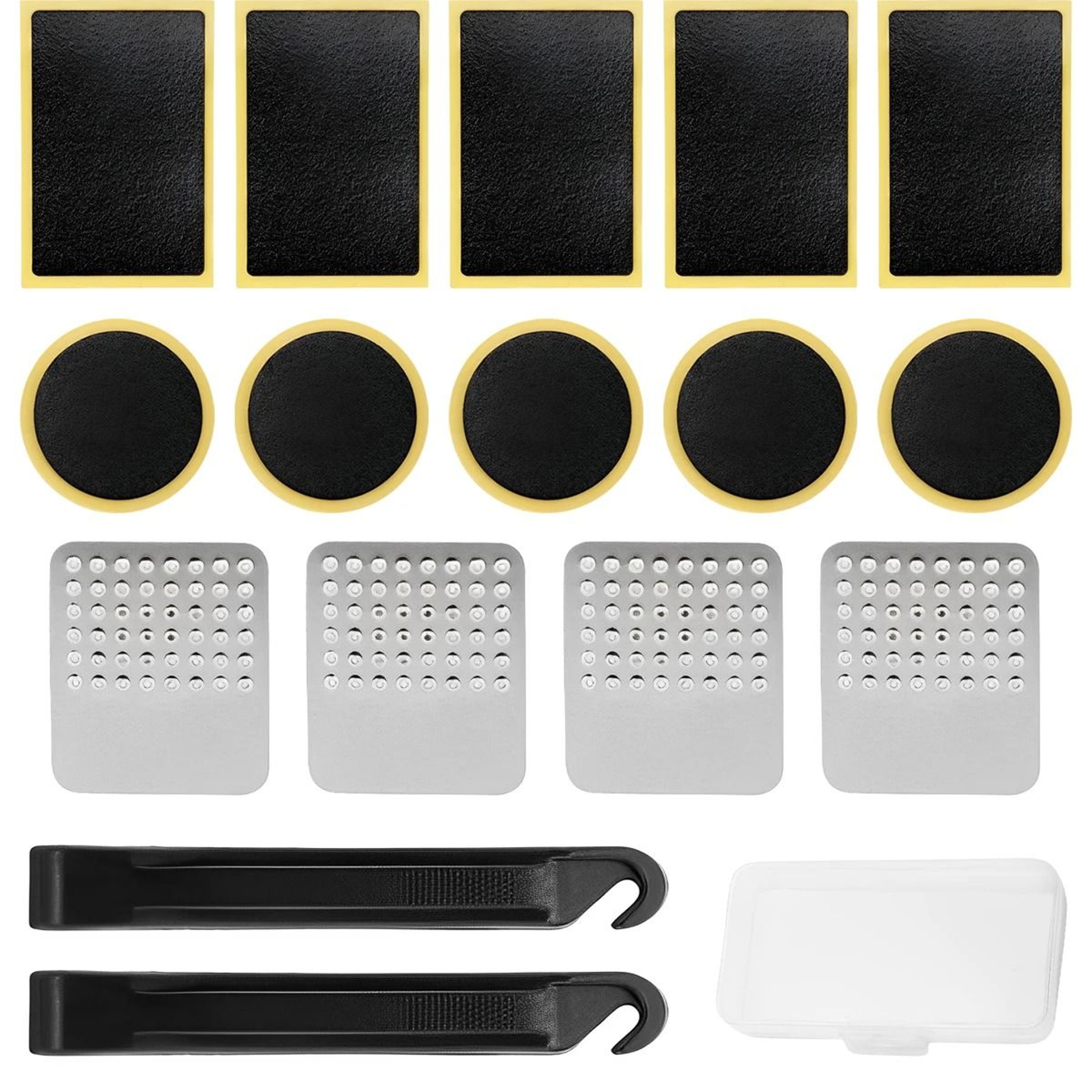 10Piece Glueless Bicycle Tire Repair Kit 6