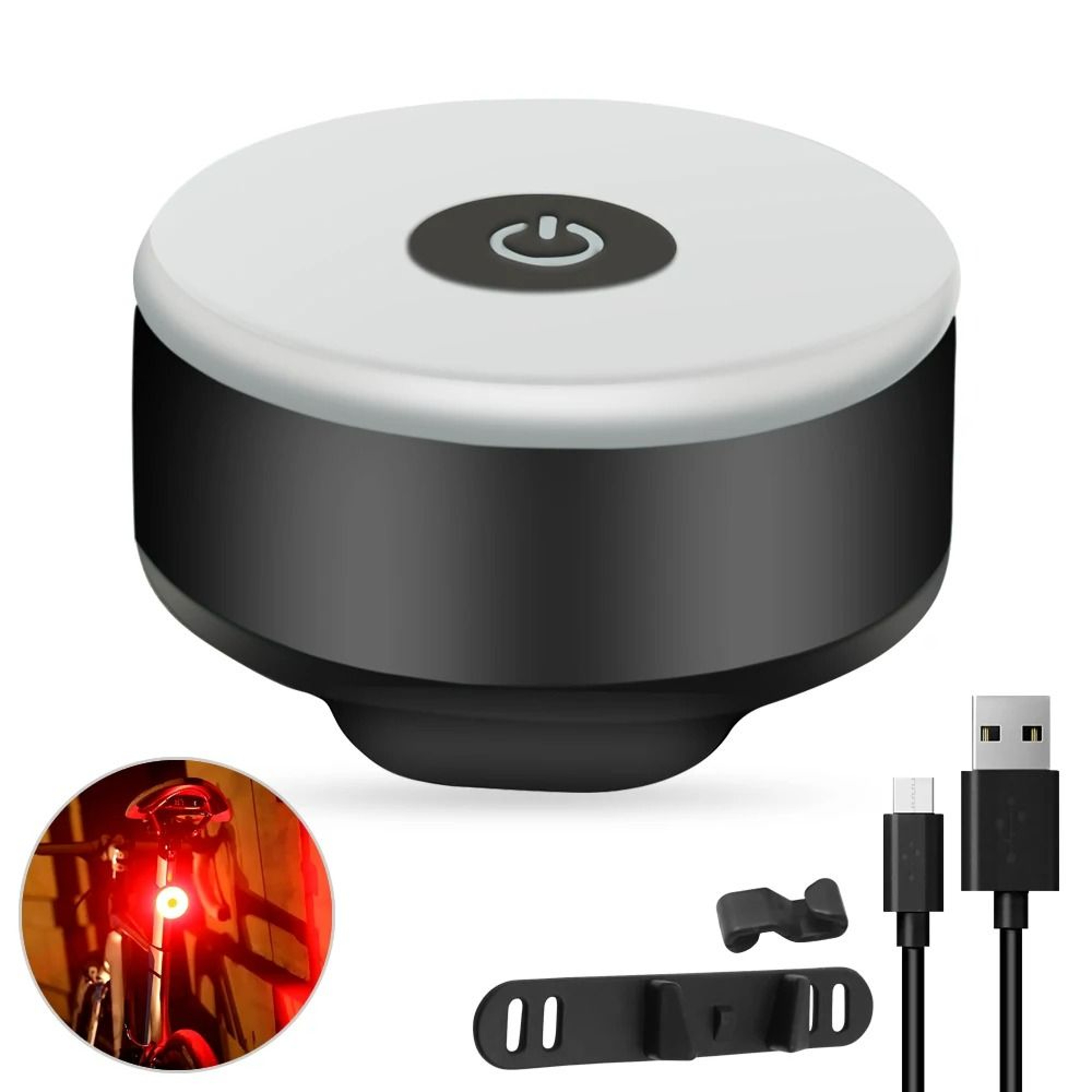 Universal Rechargeable LED Bike Taillight 0