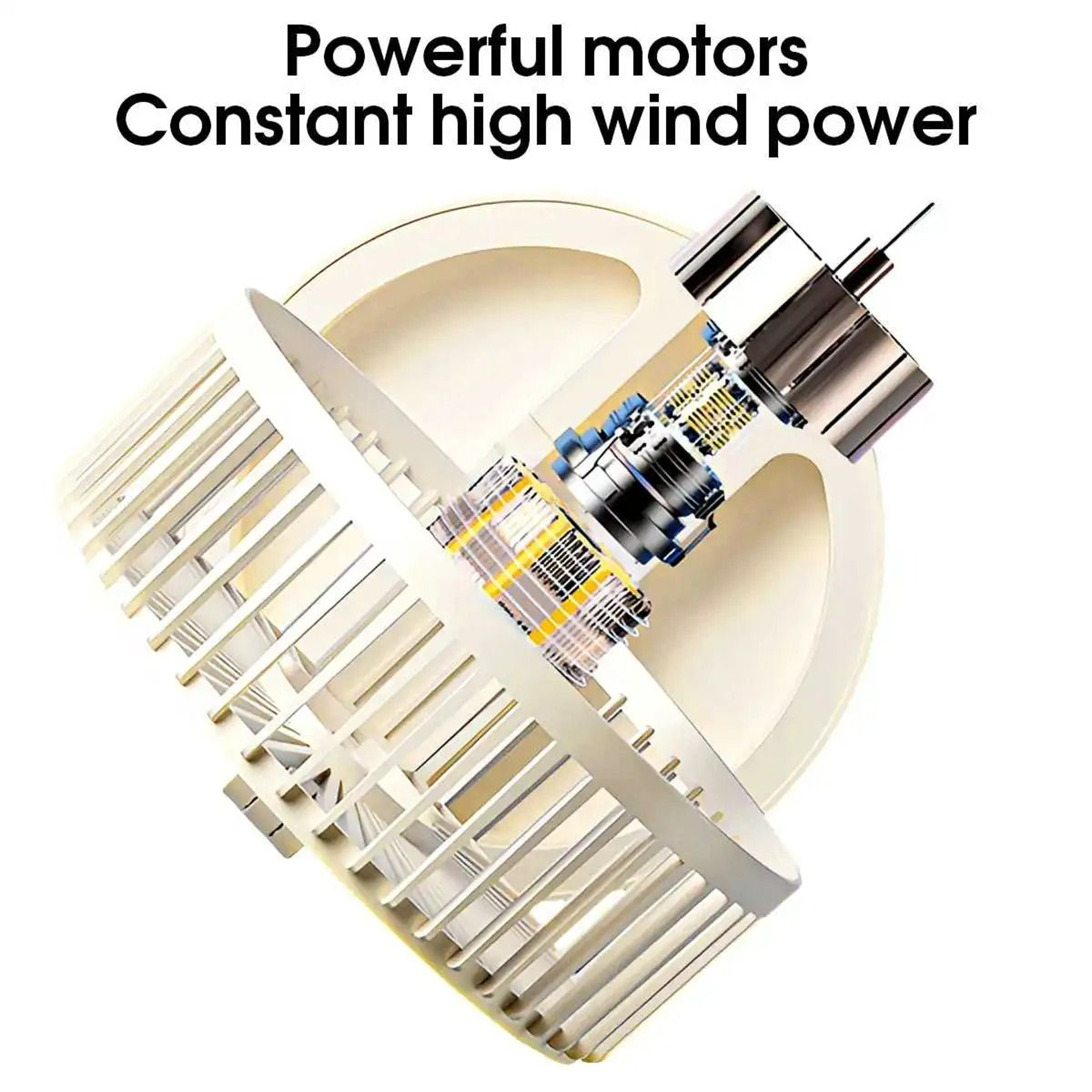 Foldable Desktop USB Air Circulator 4
