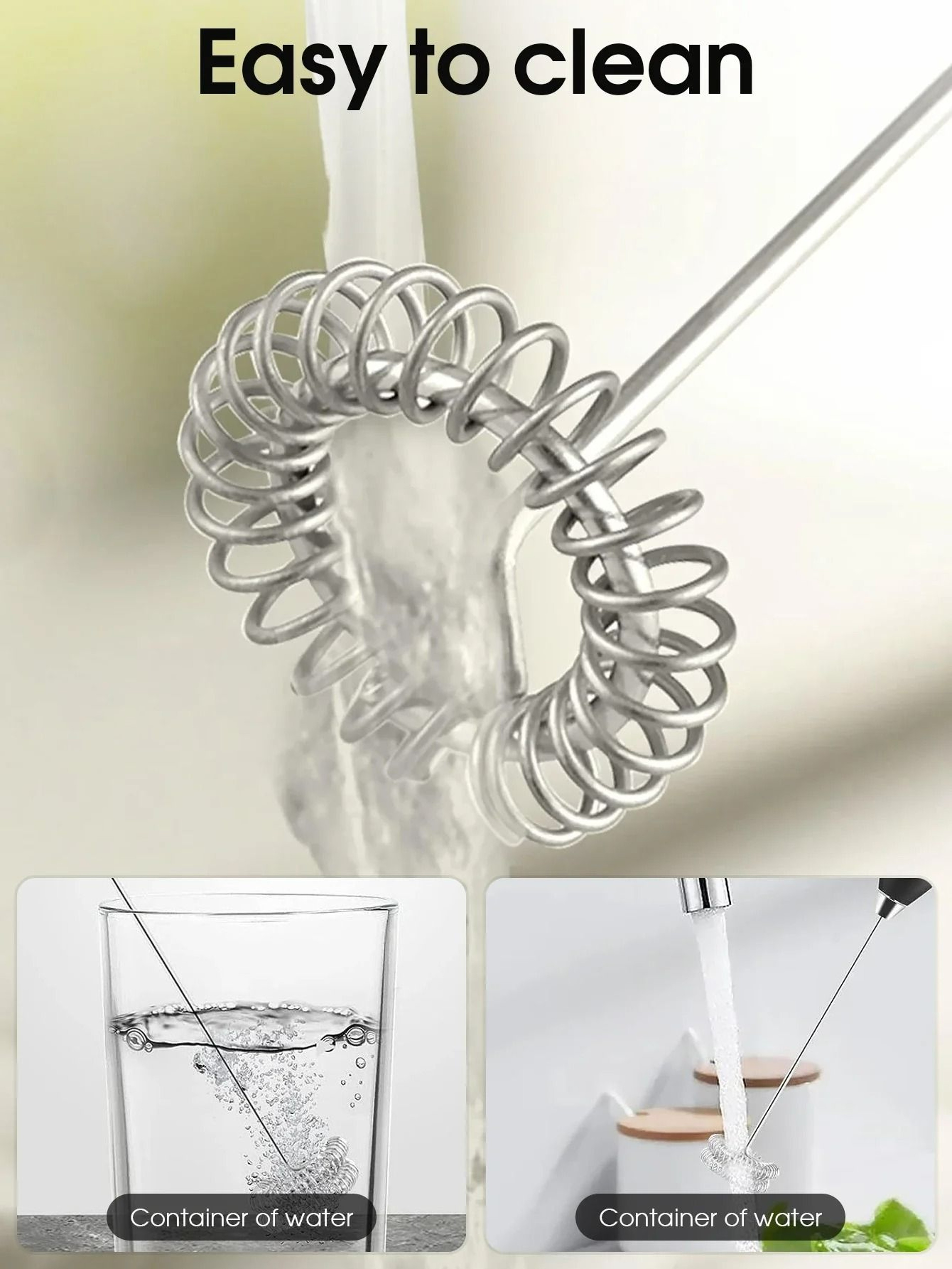 Handheld Drink Mixer  Countertop Stand 4