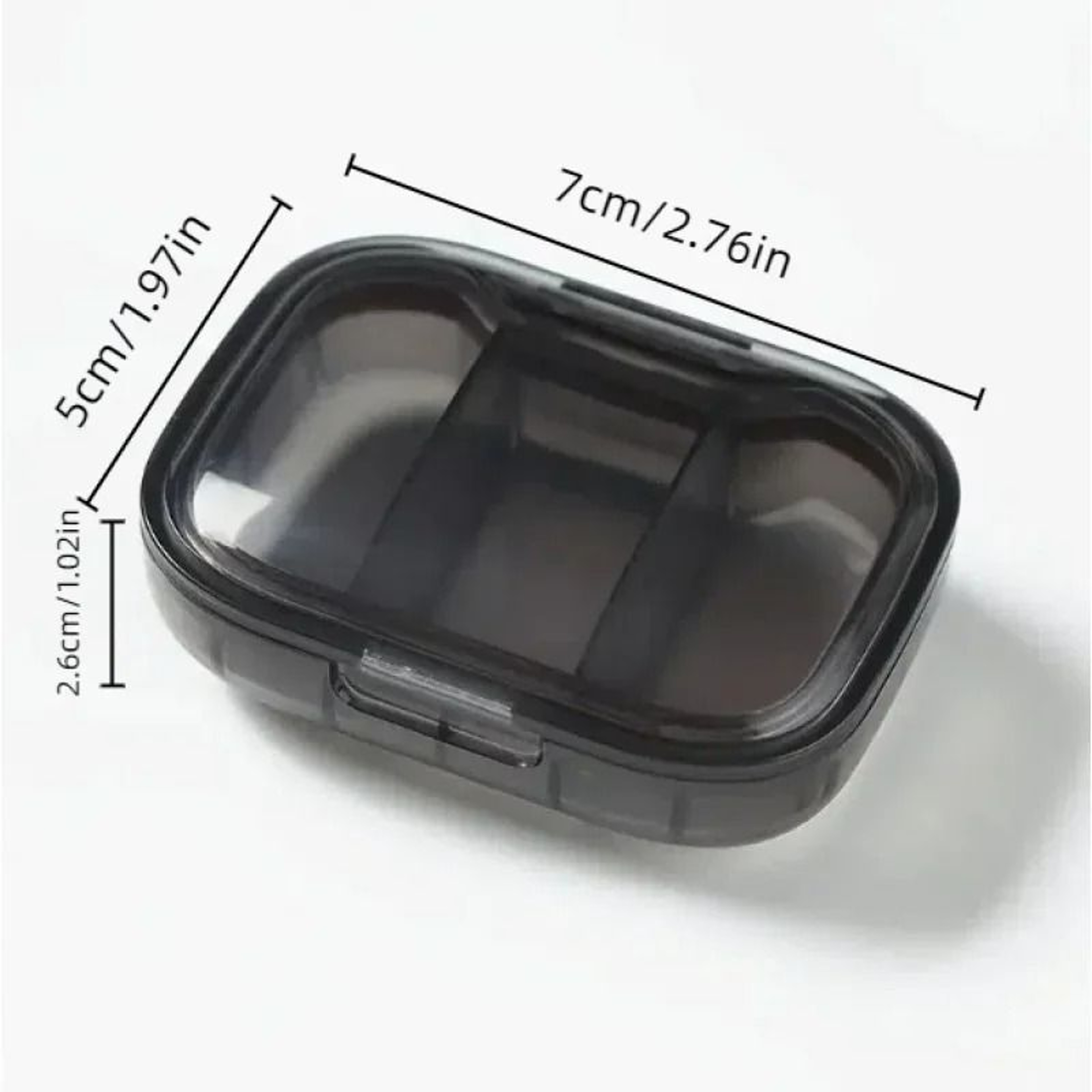 3Compartment Travel Mini Pill Box 3