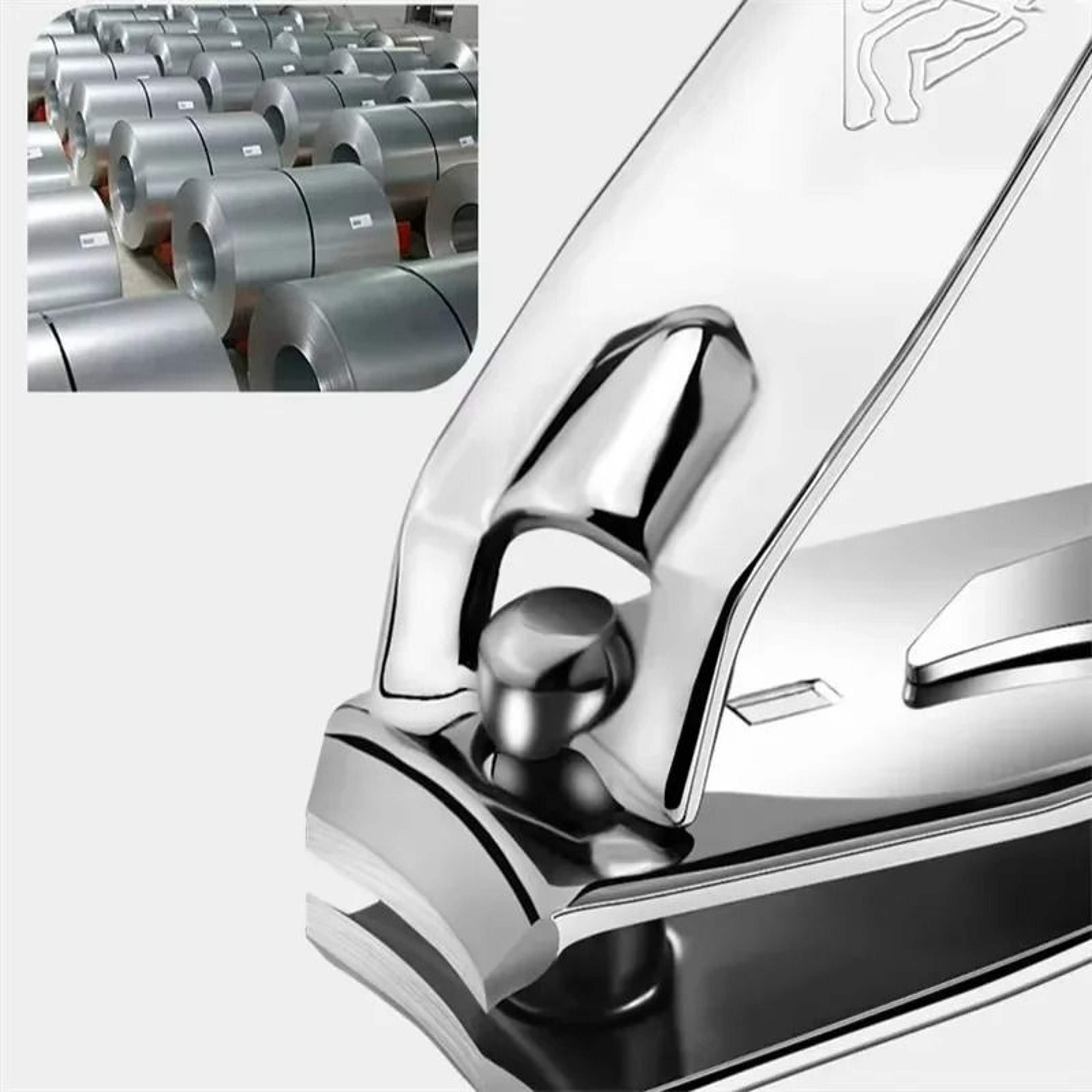 Sharpest Curved Stainless Steel Nail Clipper Set 4