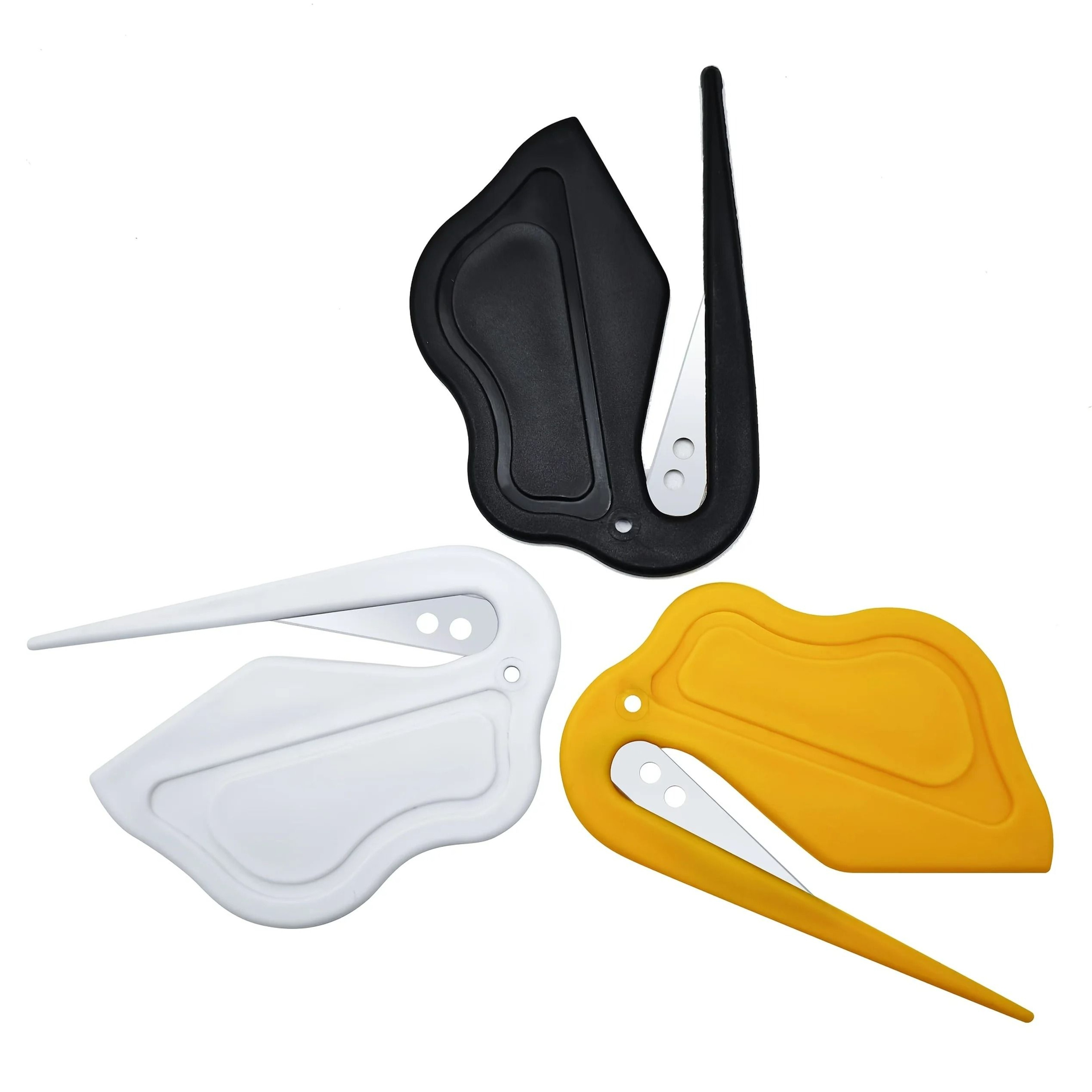 3Piece Multicolor Safety Slitter  Envelope Opener Kit 6