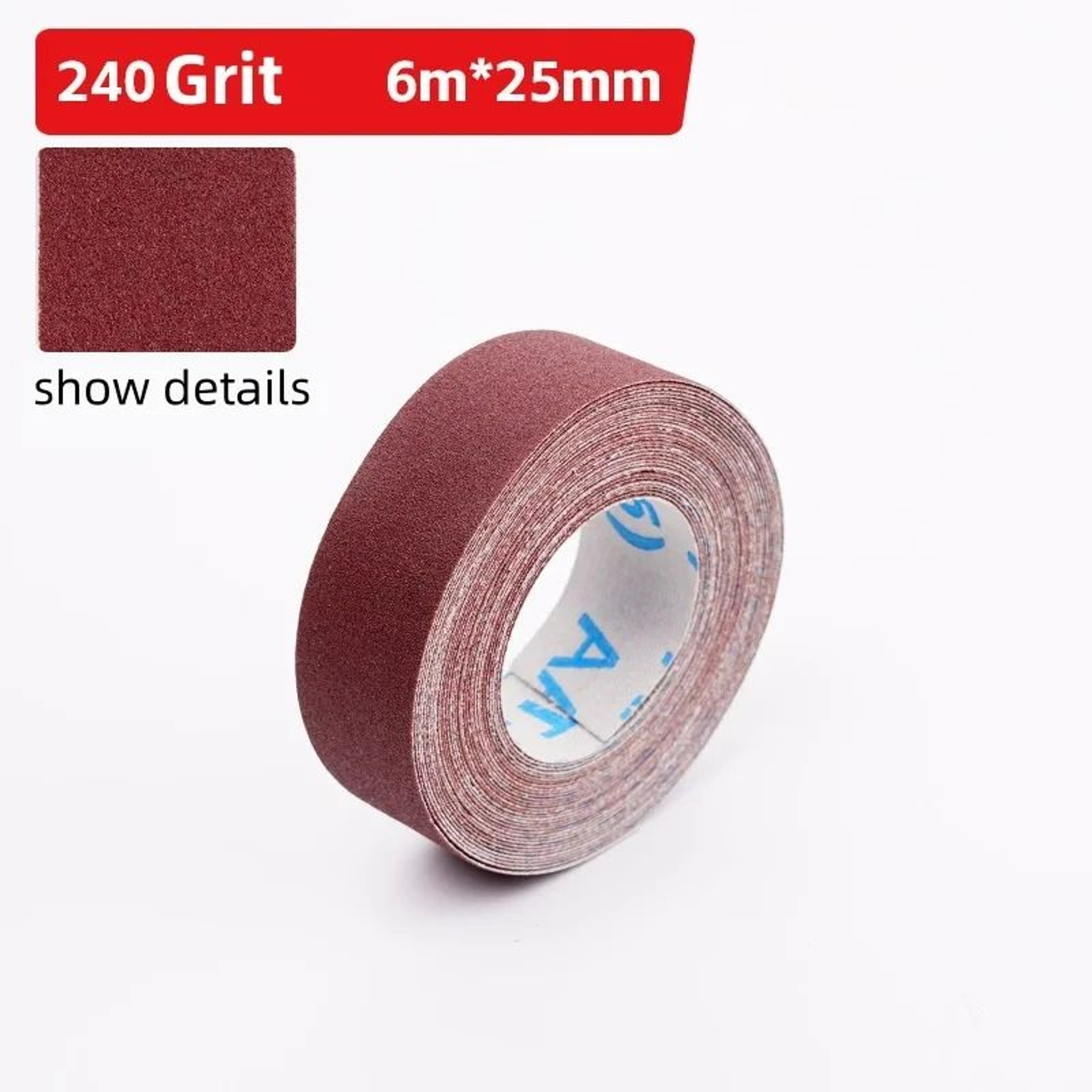 Emery Cloth Sandpaper Roll Set 8