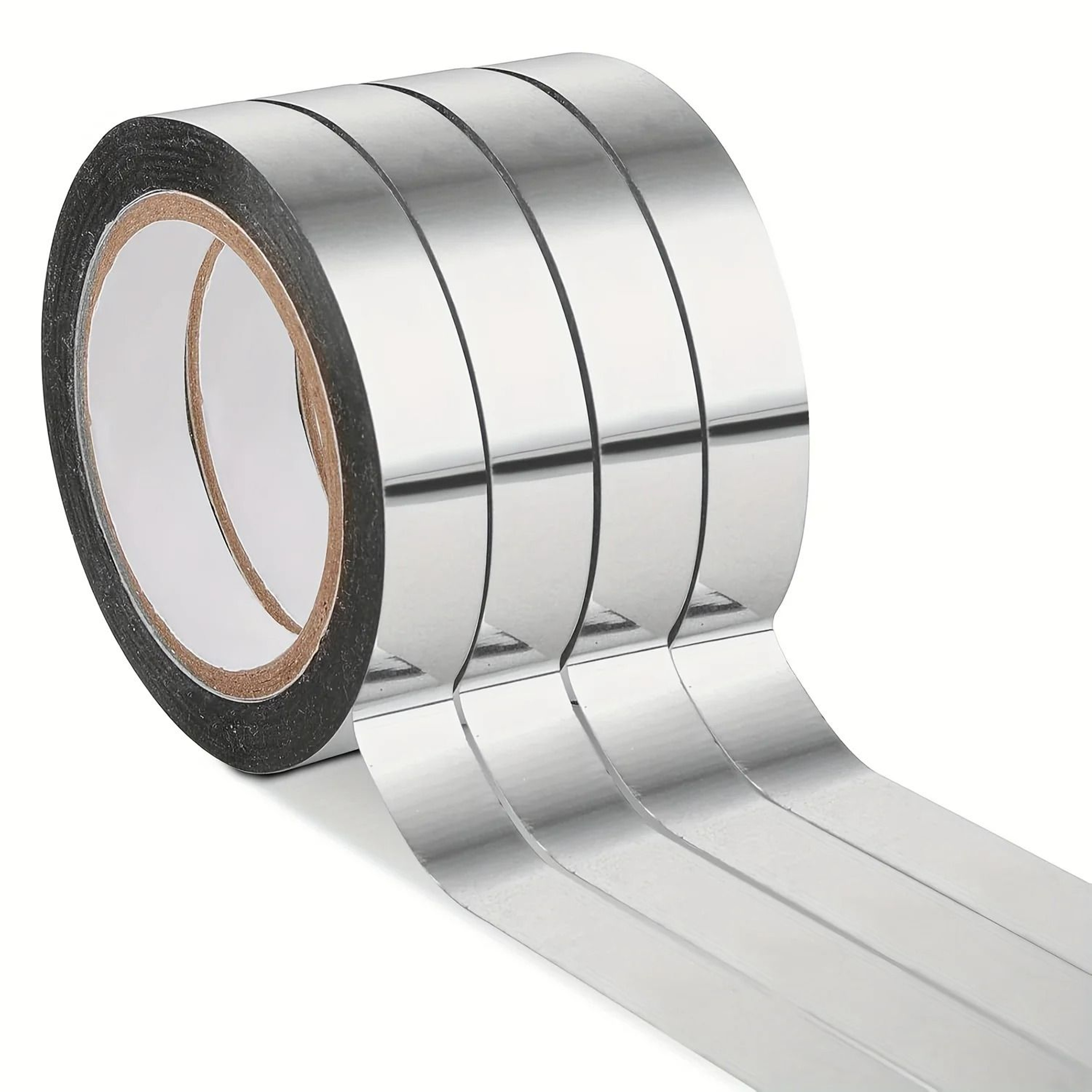 Metallic Silver Mirror Decorative Tape 1