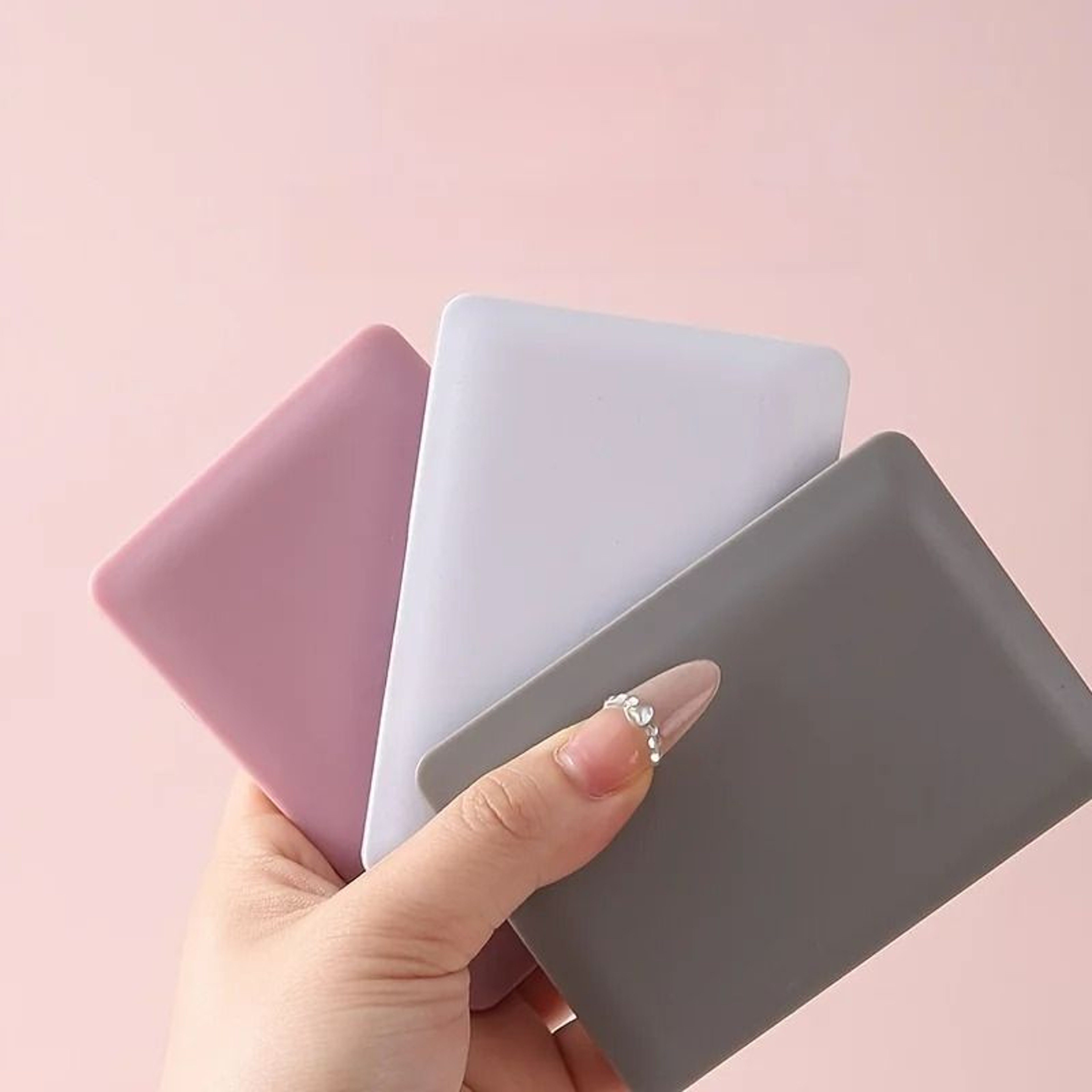 Mini LaptopShaped Folding Makeup Mirror 4