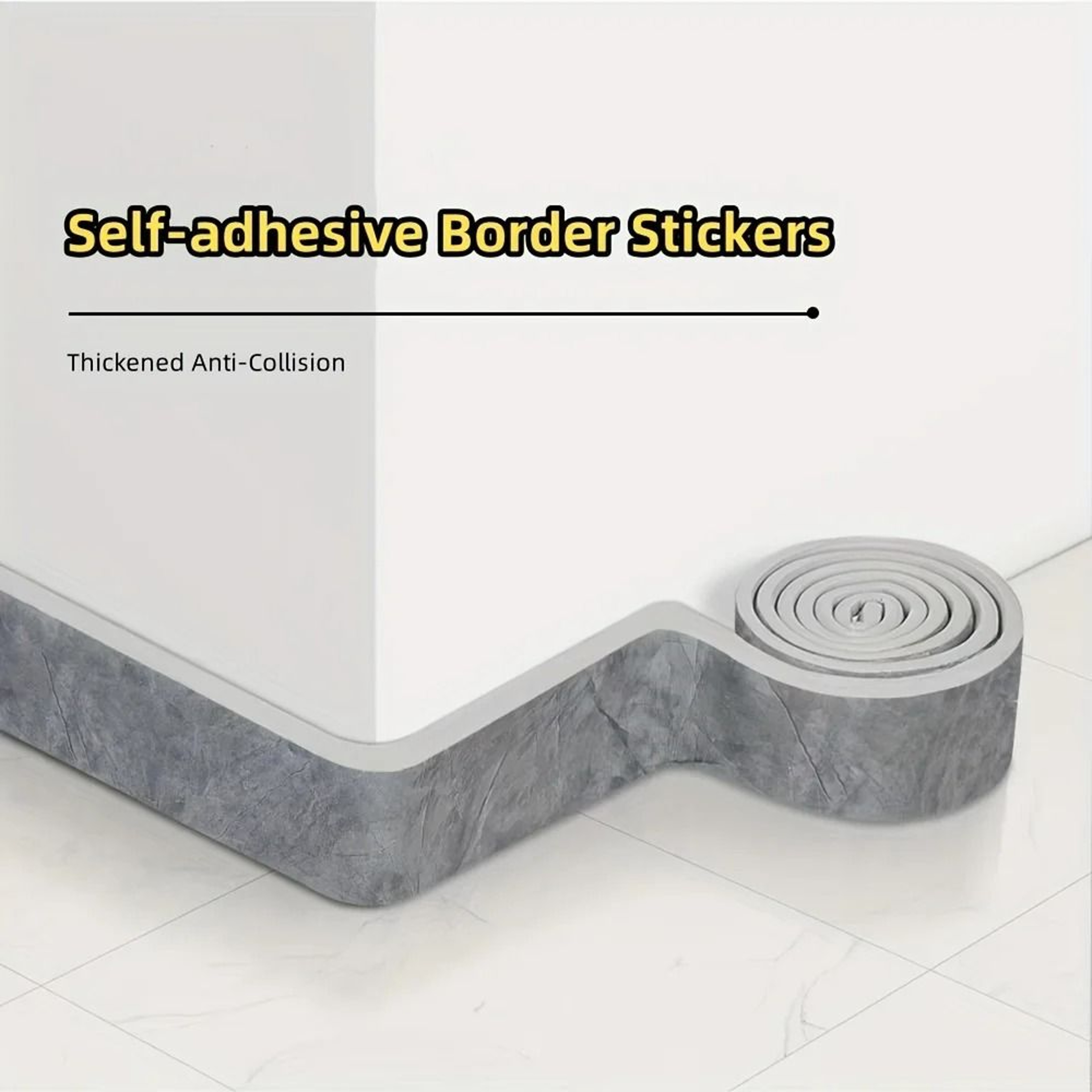 Thickened AntiCollision SelfAdhesive Wall Border Sticker 1