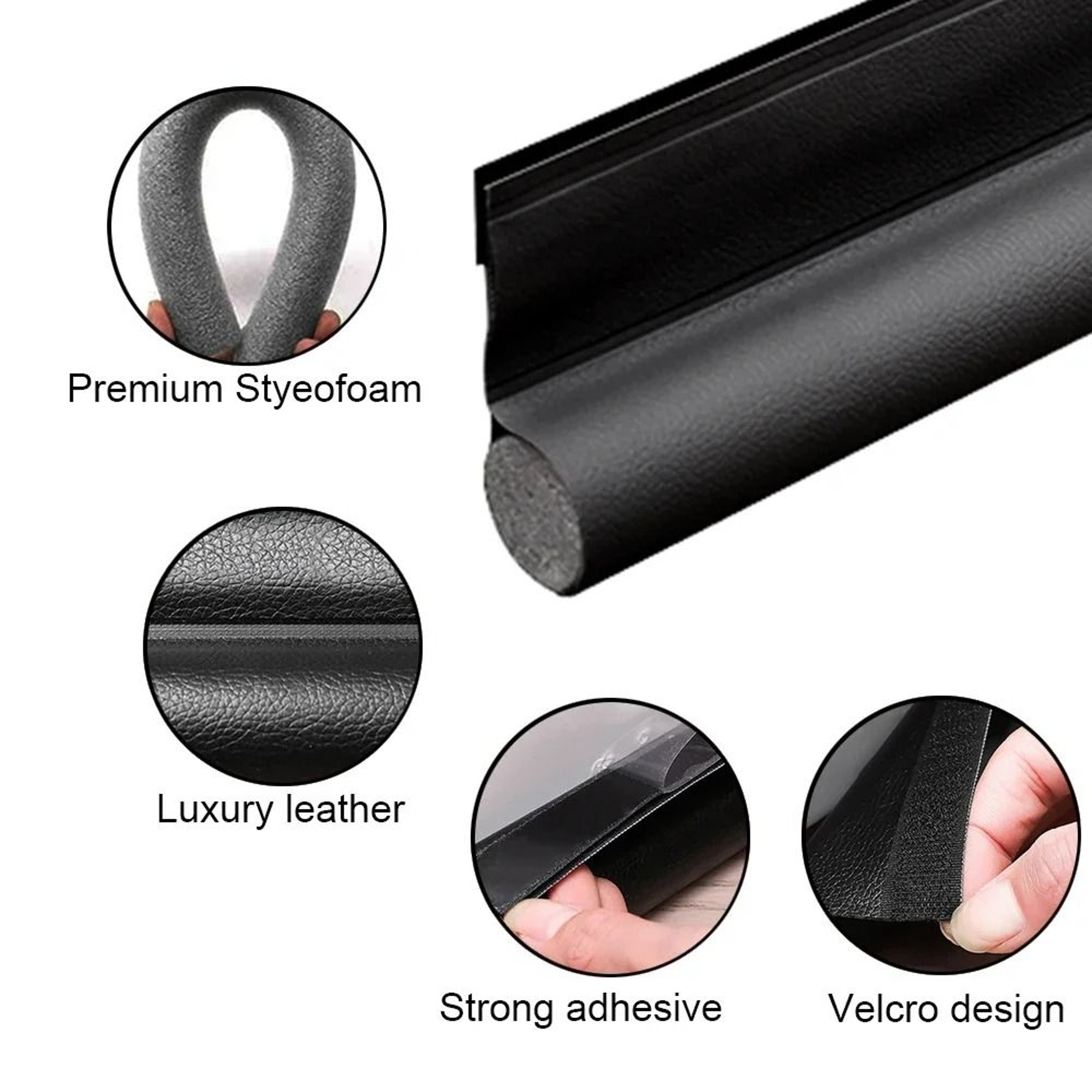 Adjustable EnergySaving Under Door Draft Stopper 4