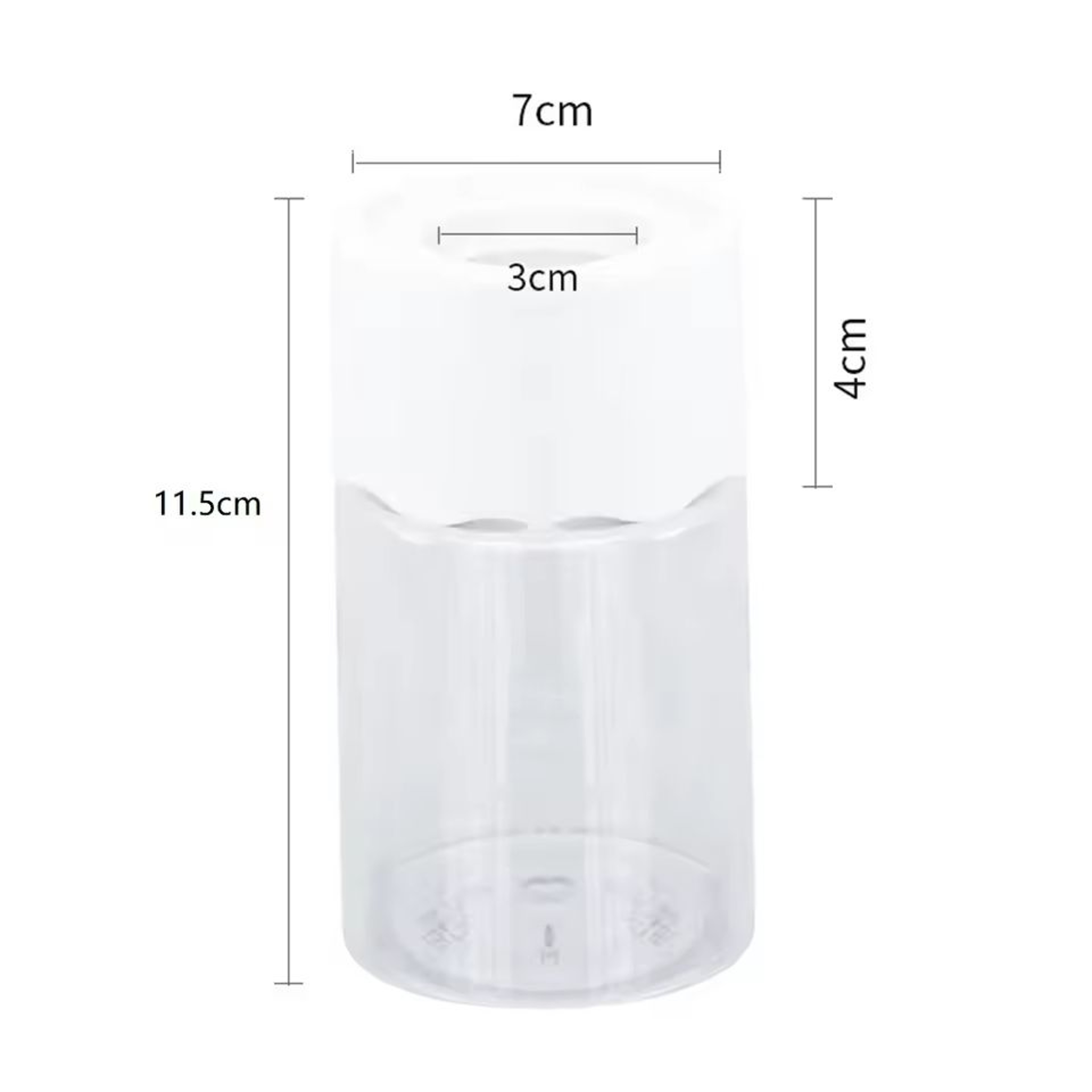 Mini Transparent Hydroponic Flower Pot 3