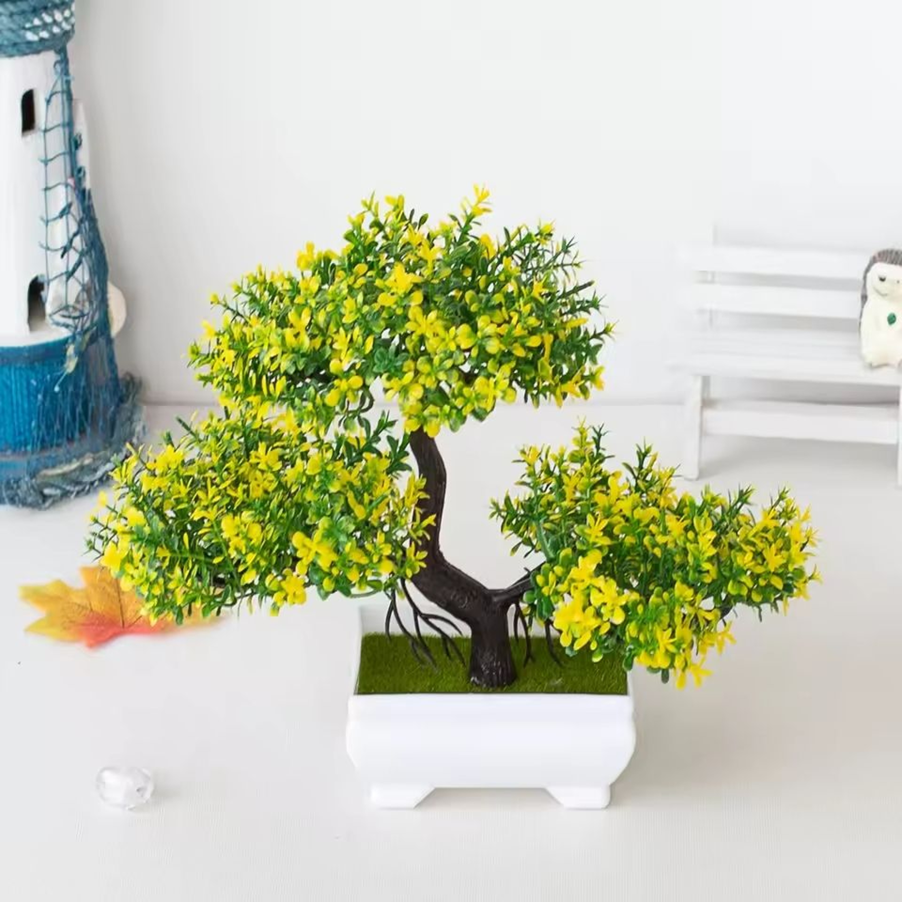 Desktop Artificial Bonsai Potted Plant 9