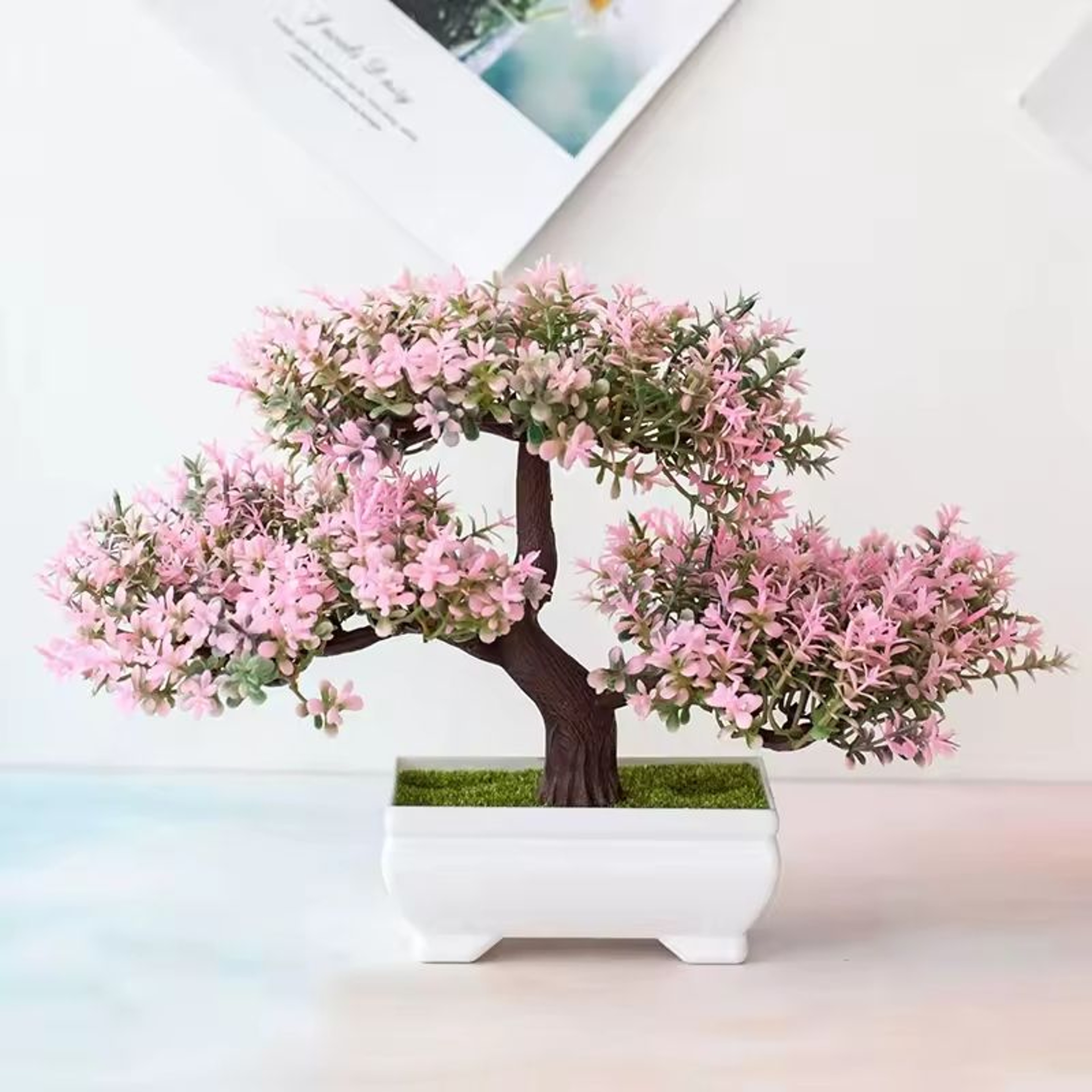 Desktop Artificial Bonsai Potted Plant 3
