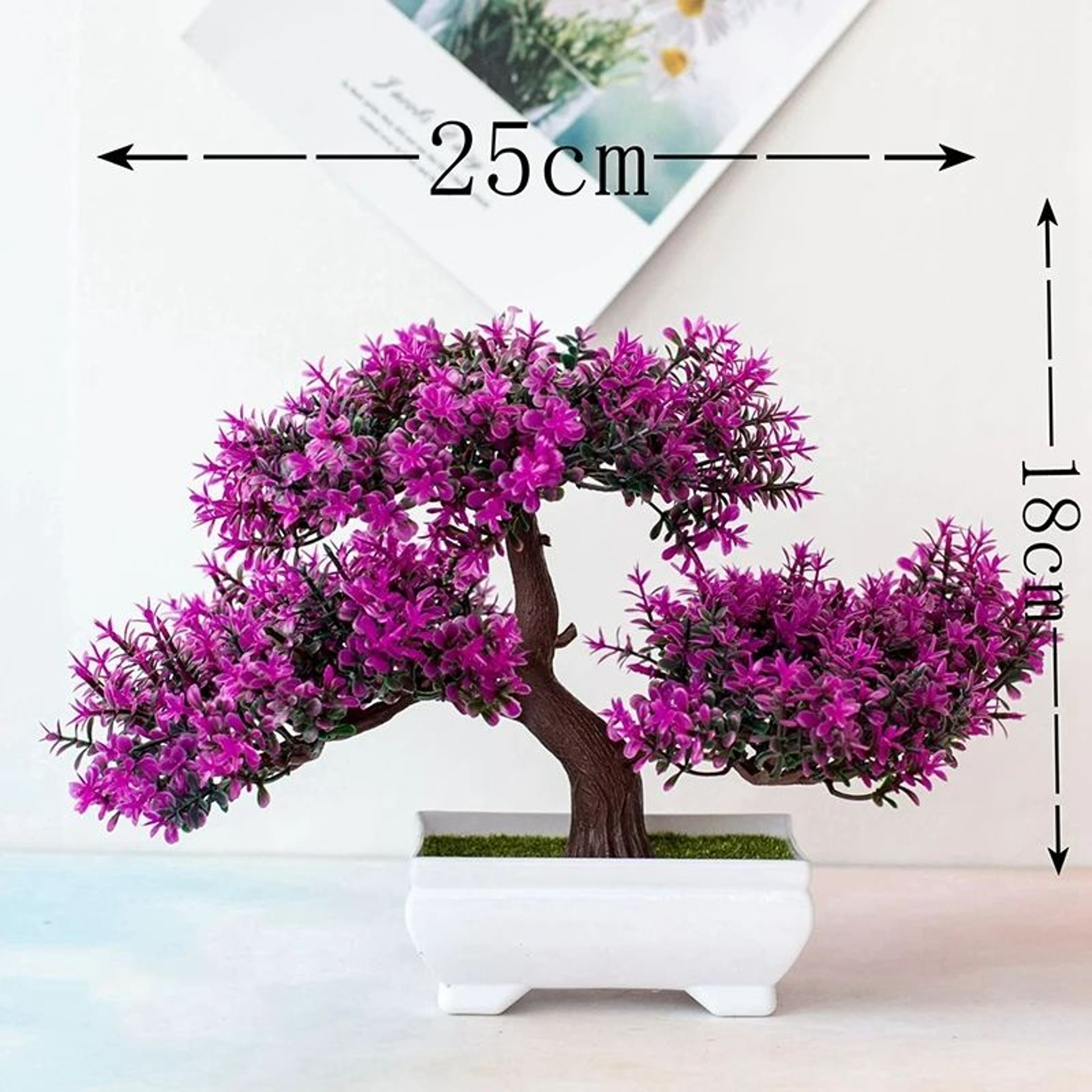 Desktop Artificial Bonsai Potted Plant 4