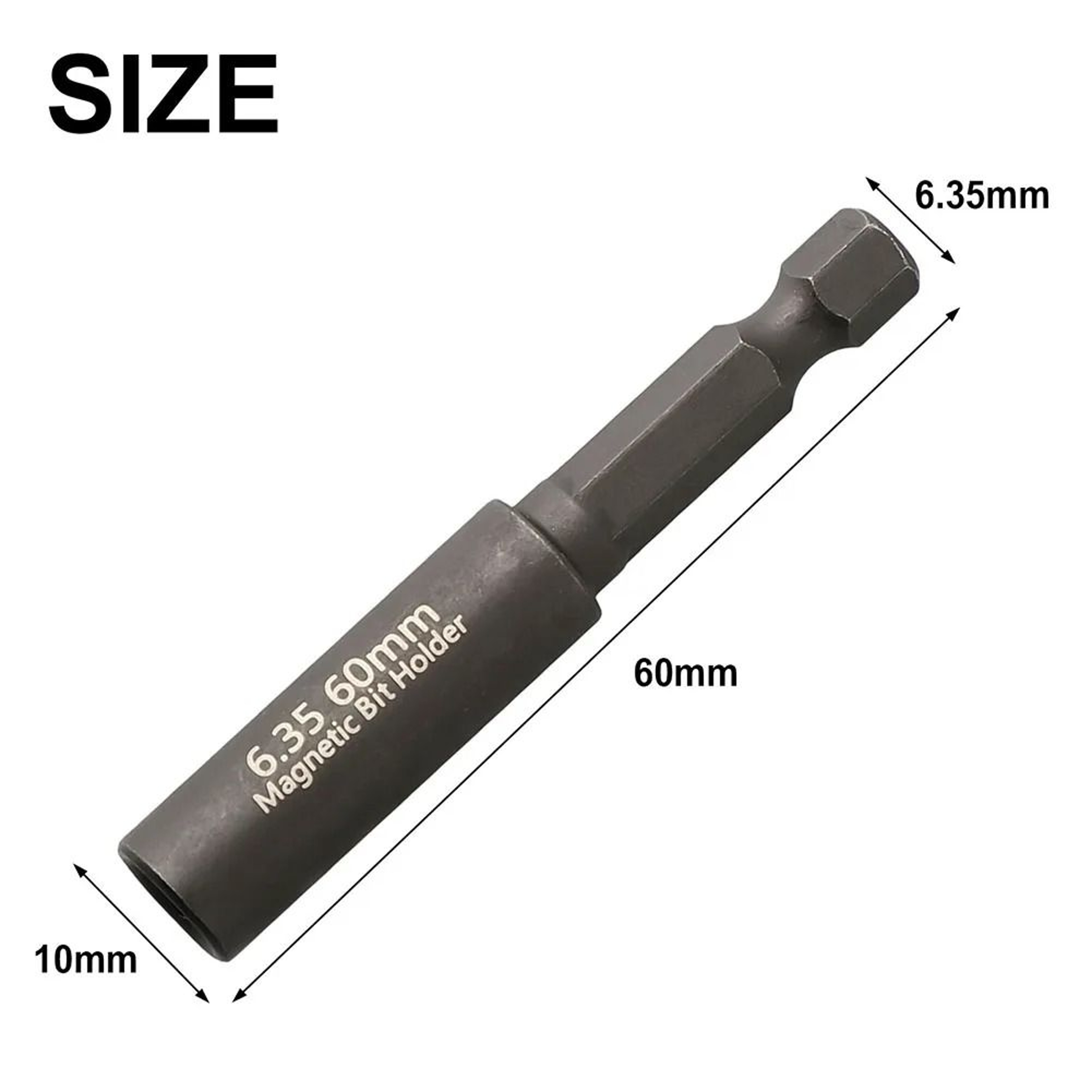 14 In Hex Magnetic Screwdriver Extension Bit Holder Set 5Piece Pack 2
