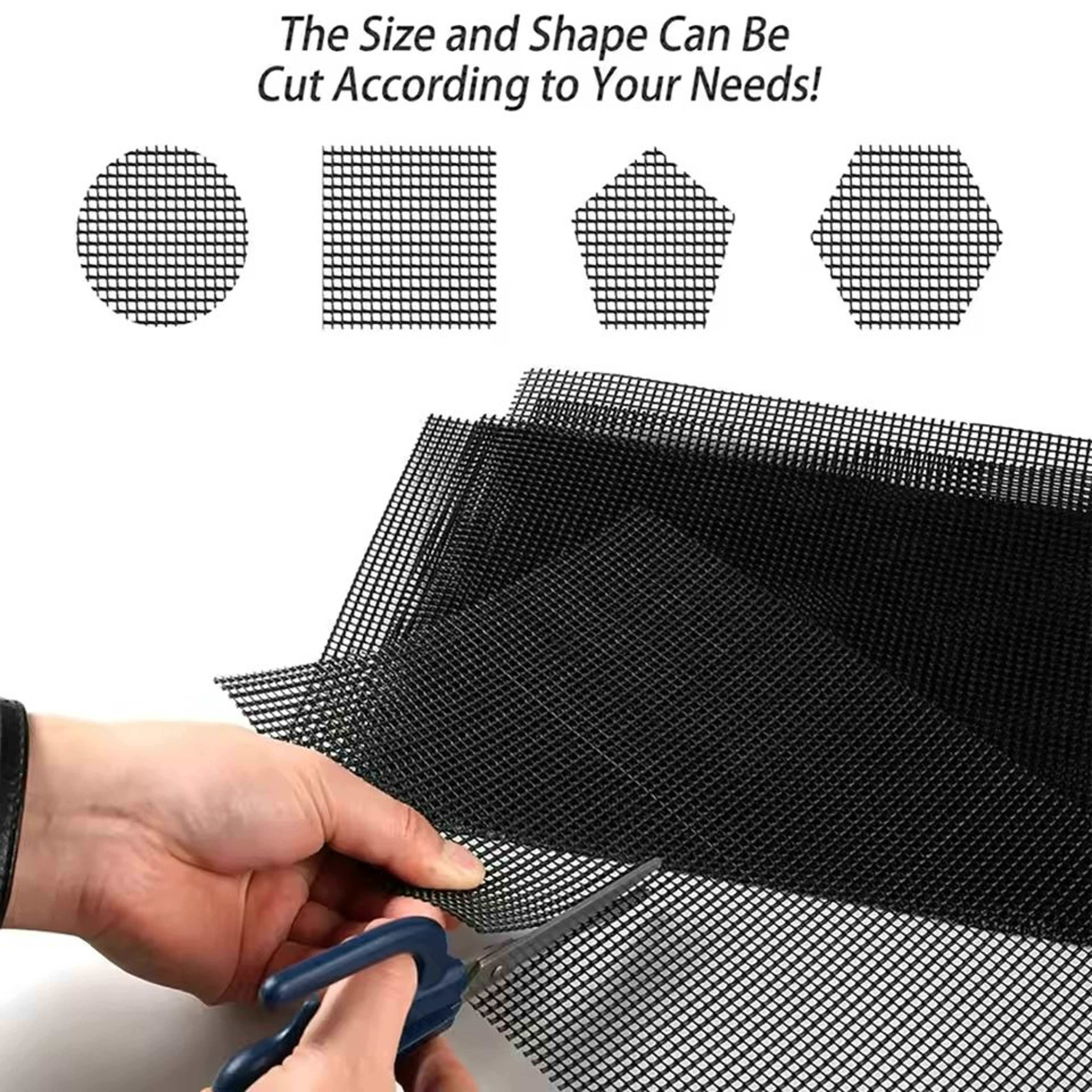Bonsai Flower Pot Hole Mesh Pad 10Piece Pack 4