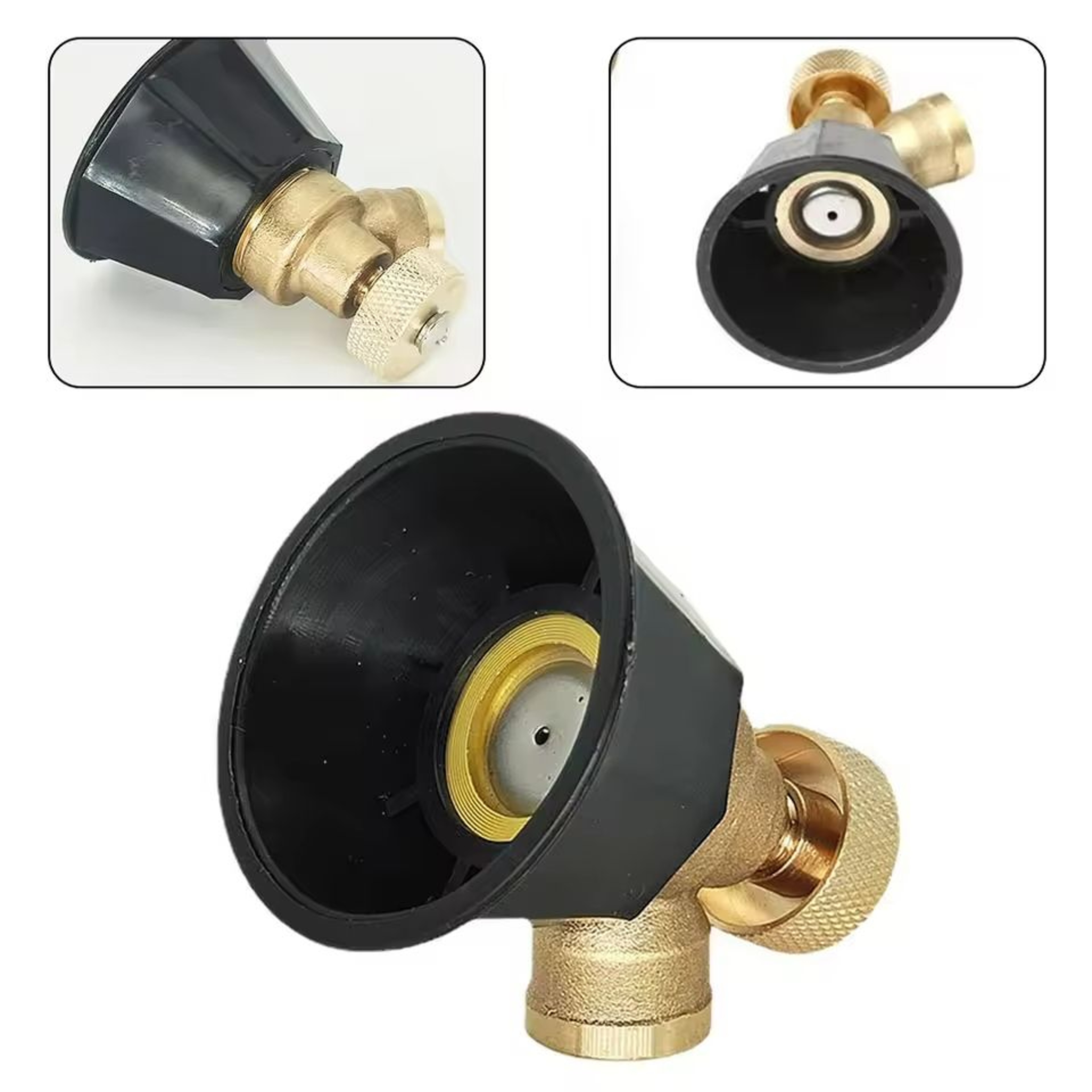 Adjustable Black Whirlwind Agricultural Atomization Nozzle 1