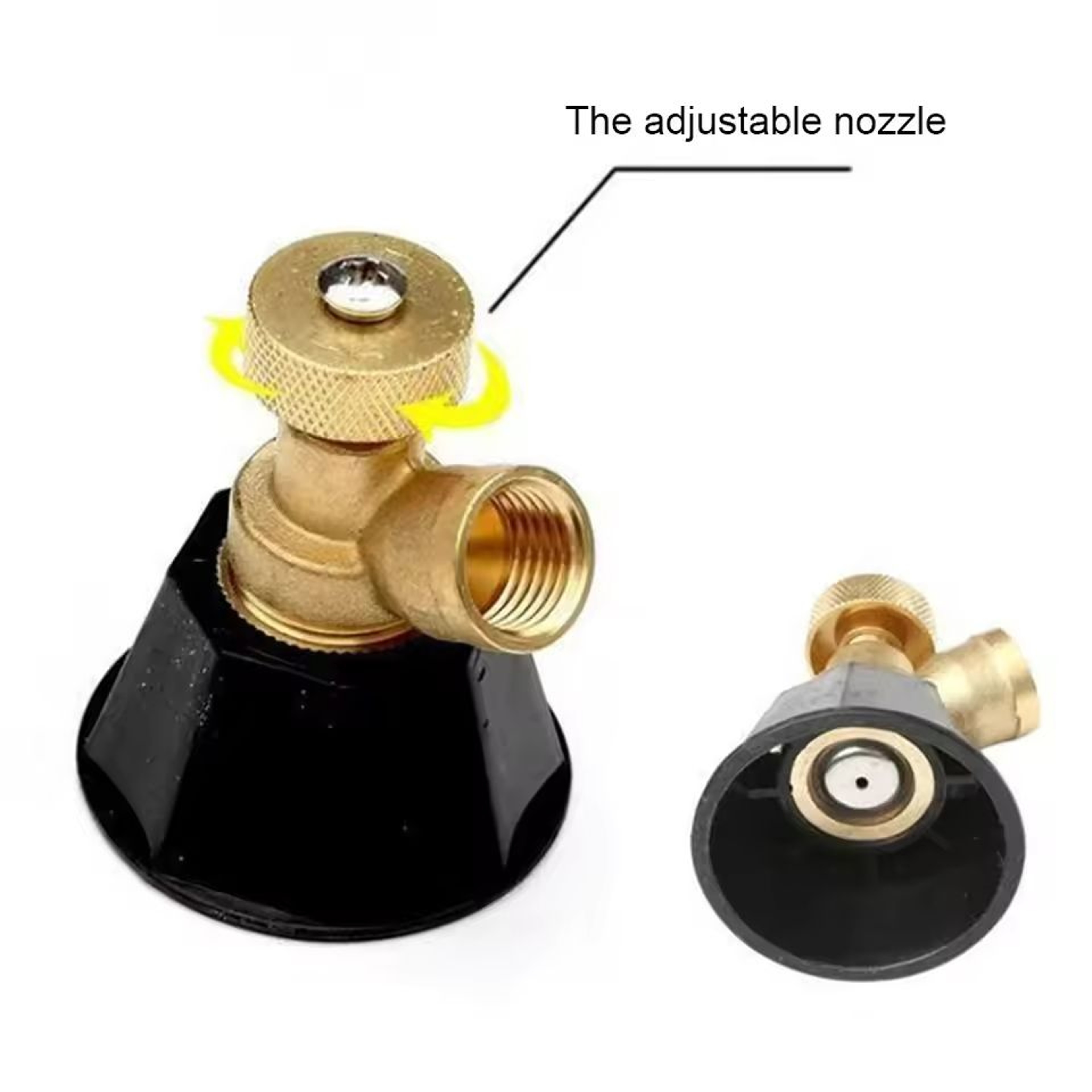 Adjustable Black Whirlwind Agricultural Atomization Nozzle 2